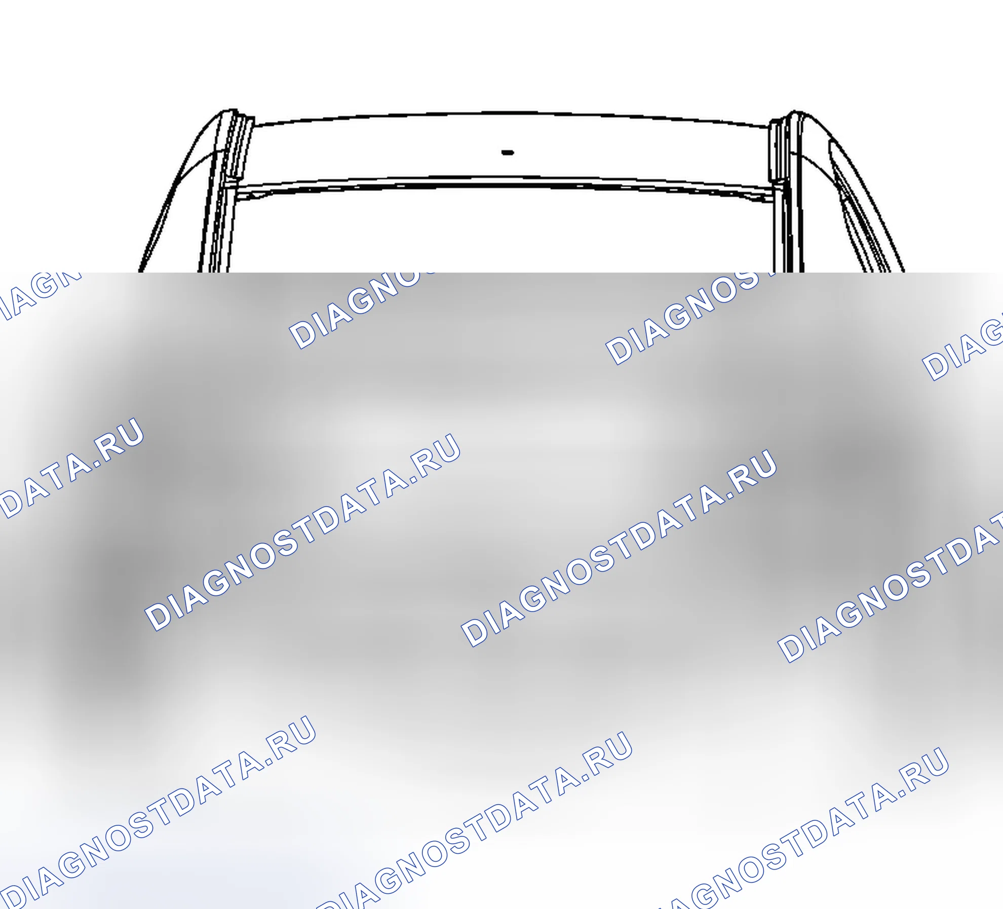 Рис. 57: Задний конец. Buick LaCrosse II