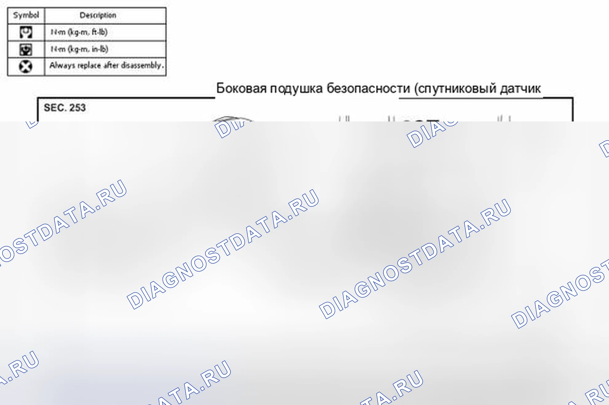 Рис. 72: Демонтаж и монтаж. Nissan Altima L33