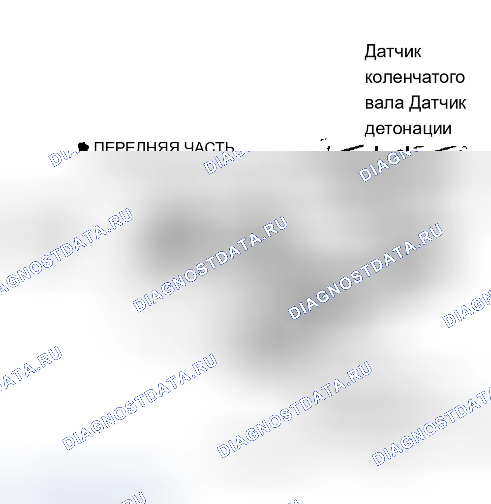 Рис. 7: Расположение компонентов (7 из 8). Chevrolet Corsica I