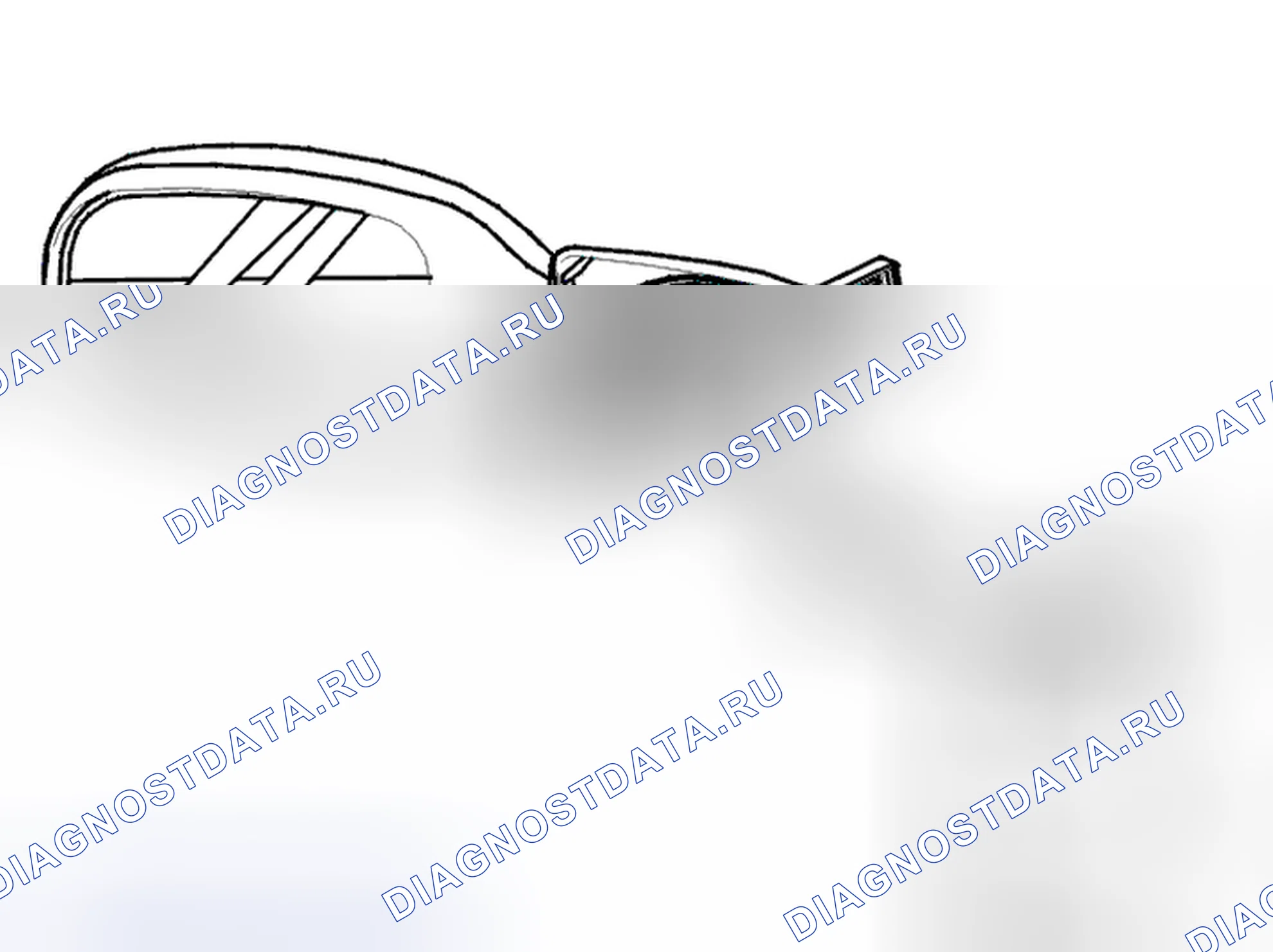 Рис. 541: Снятие дверного зеркала. Volvo XC70 I рестайлинг