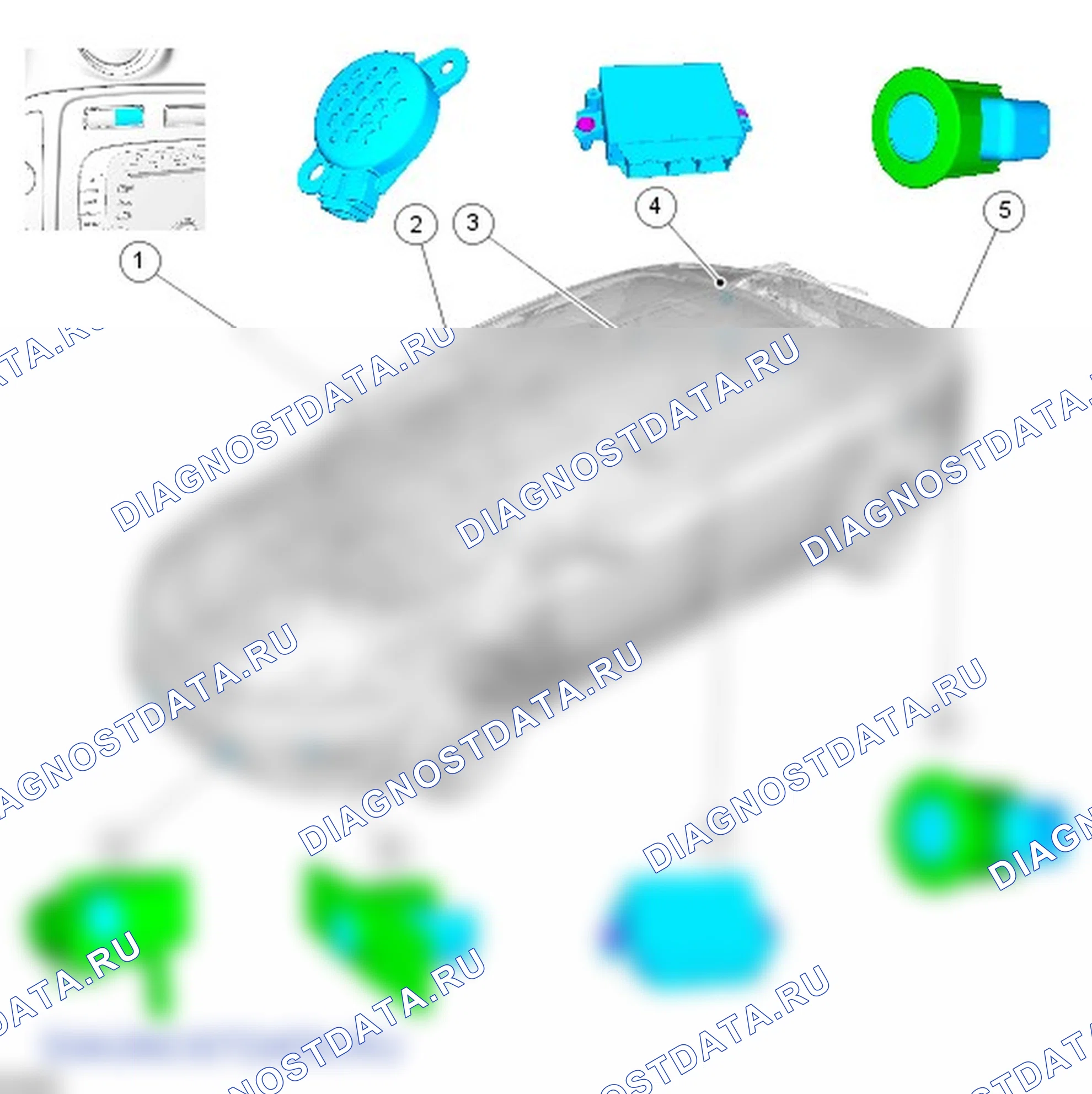 Помощь при парковке: описание и работа. Ford Mondeo IV