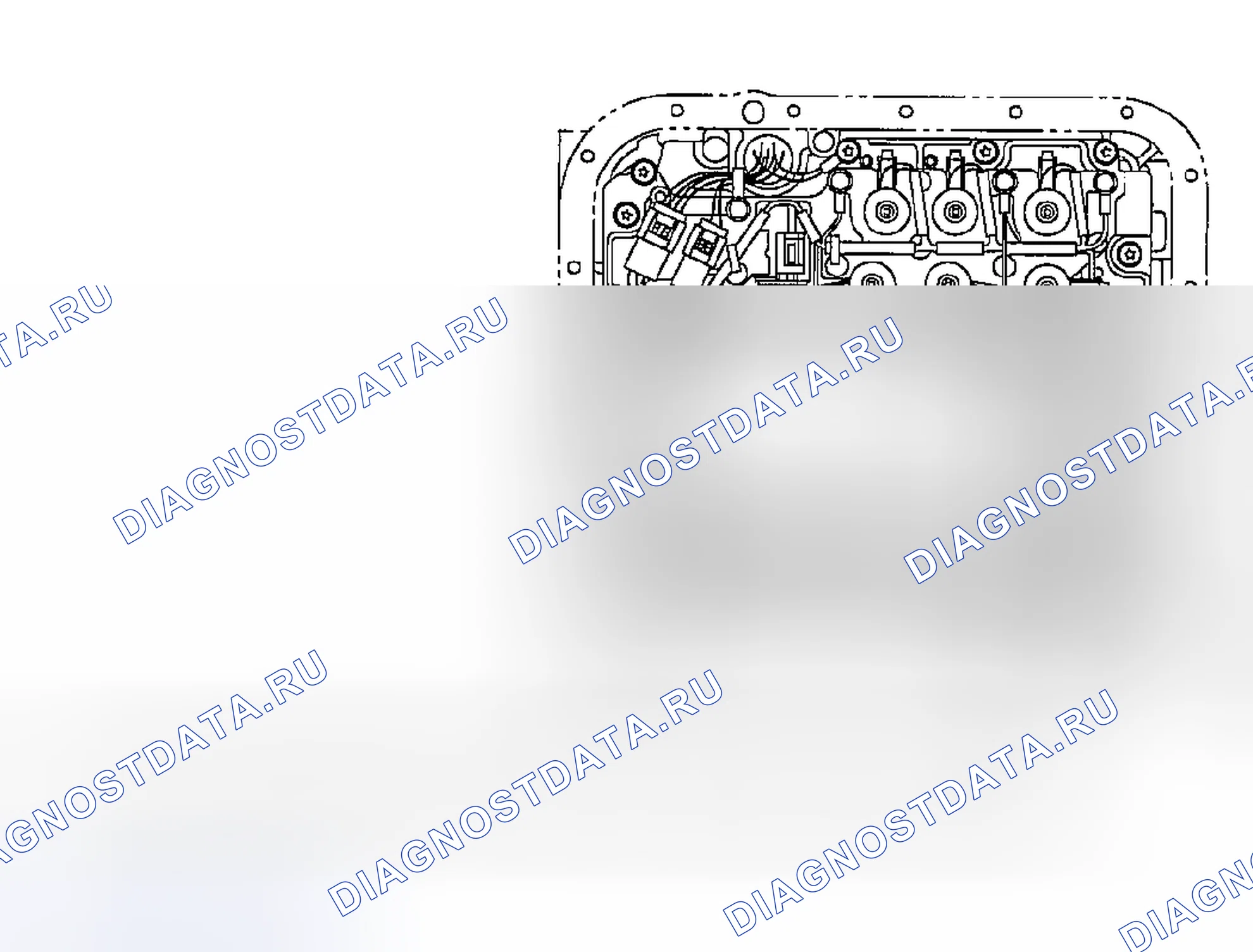 Рис. 937: СОЛЕНОИД РЕЖИМА ТОРМОЖЕНИЯ ЗАДНИМ ХОДОМ. Hyundai Creta II