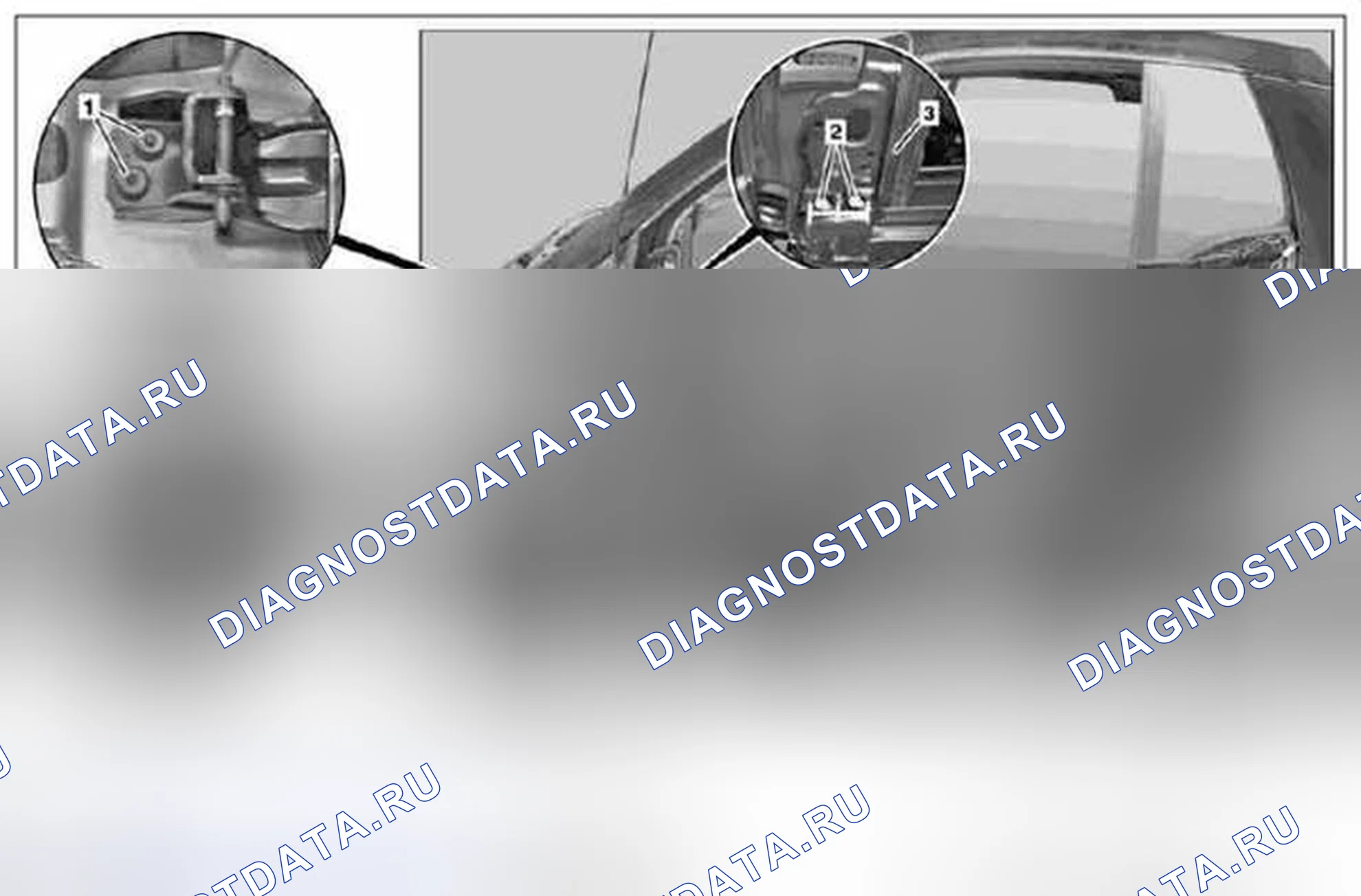 Рис. 398: Снятие / установка дверной коробки - AR72.10-P-1020MCC. Kia Soul I
