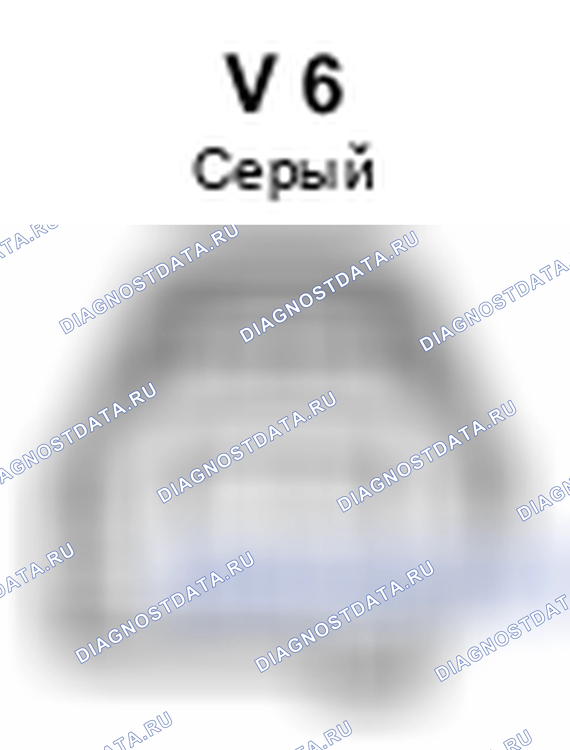 Рис. 635: Вид с торца правого разъема датчика ВВТ (V6). Lexus SC II рестайлинг