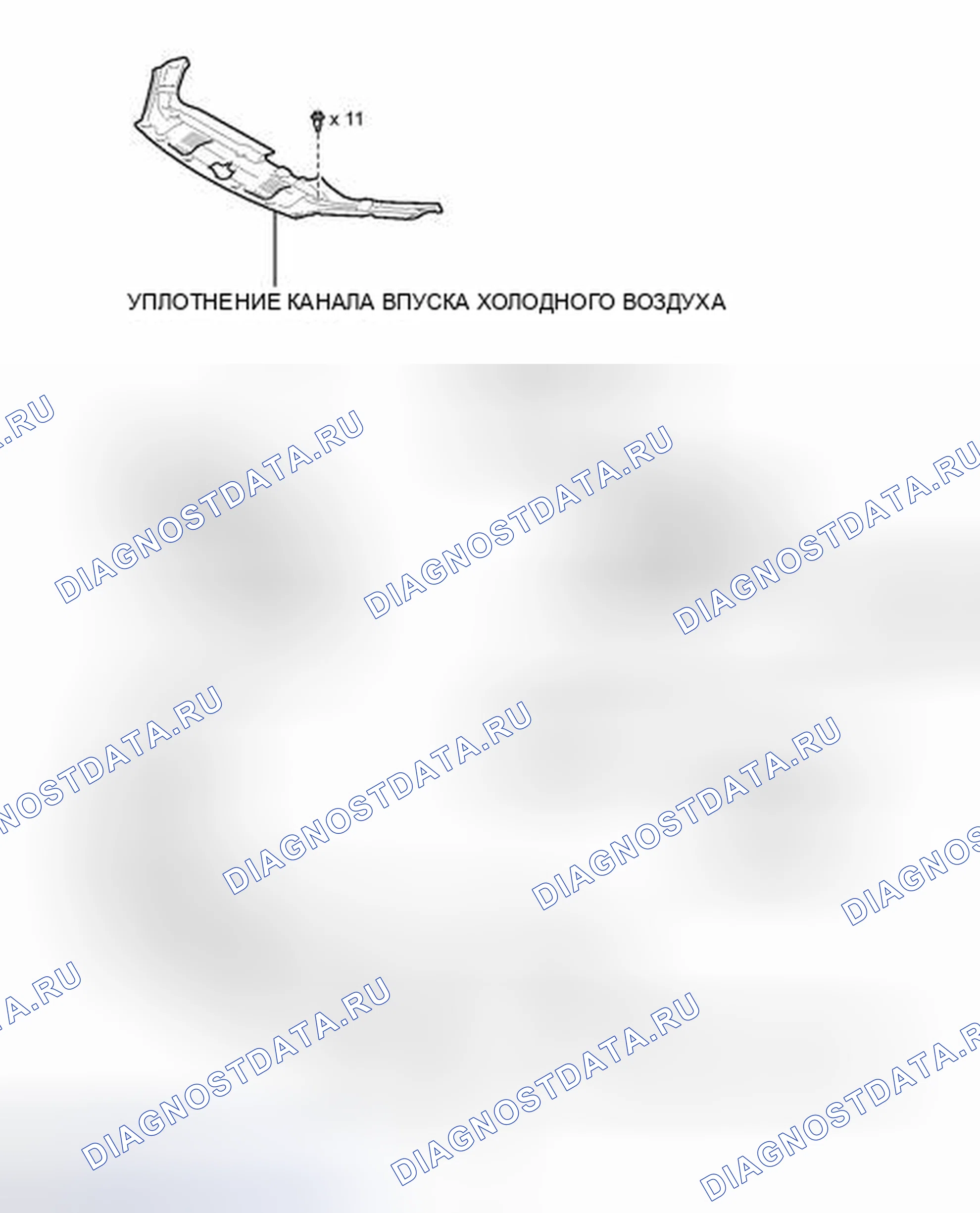 Рис. 374: ИЛЛЮСТРАЦИЯ. Toyota Highlander II рестайлинг