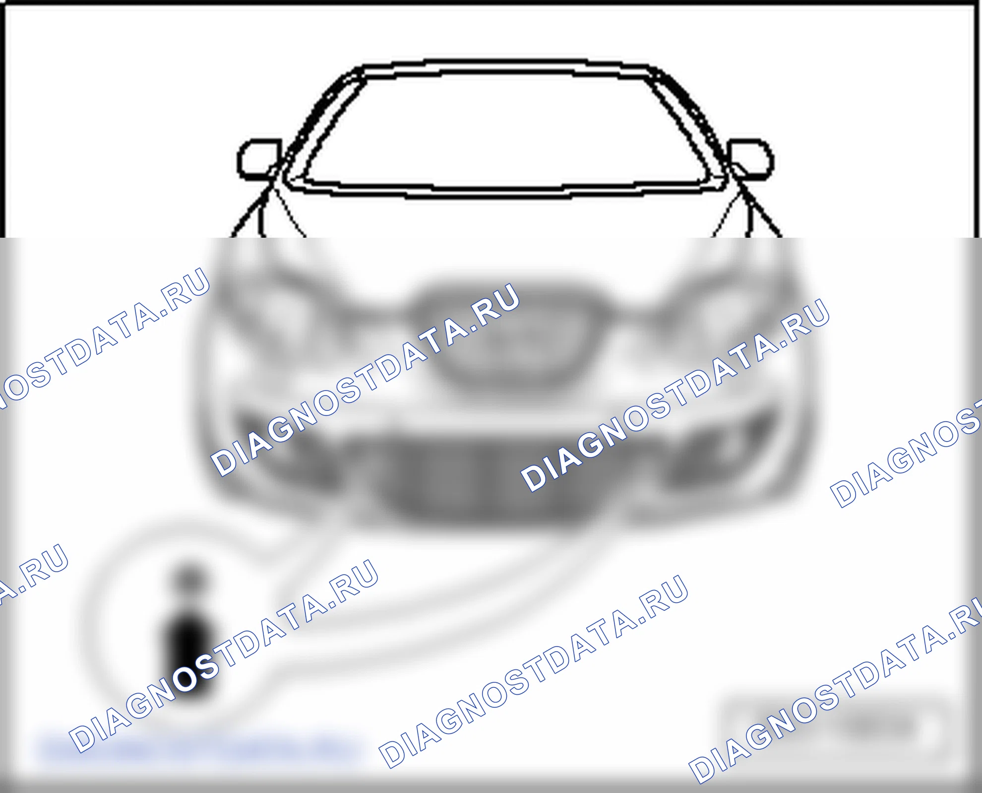 Облицовка бампера. SEAT Altea I