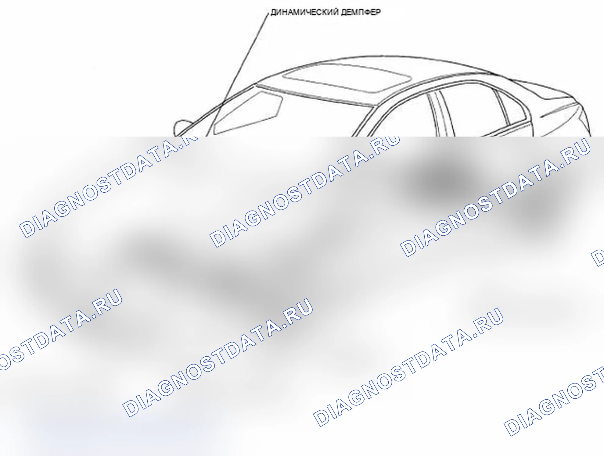 Рис. 2: Индекс расположения компонентов. Acura RL II