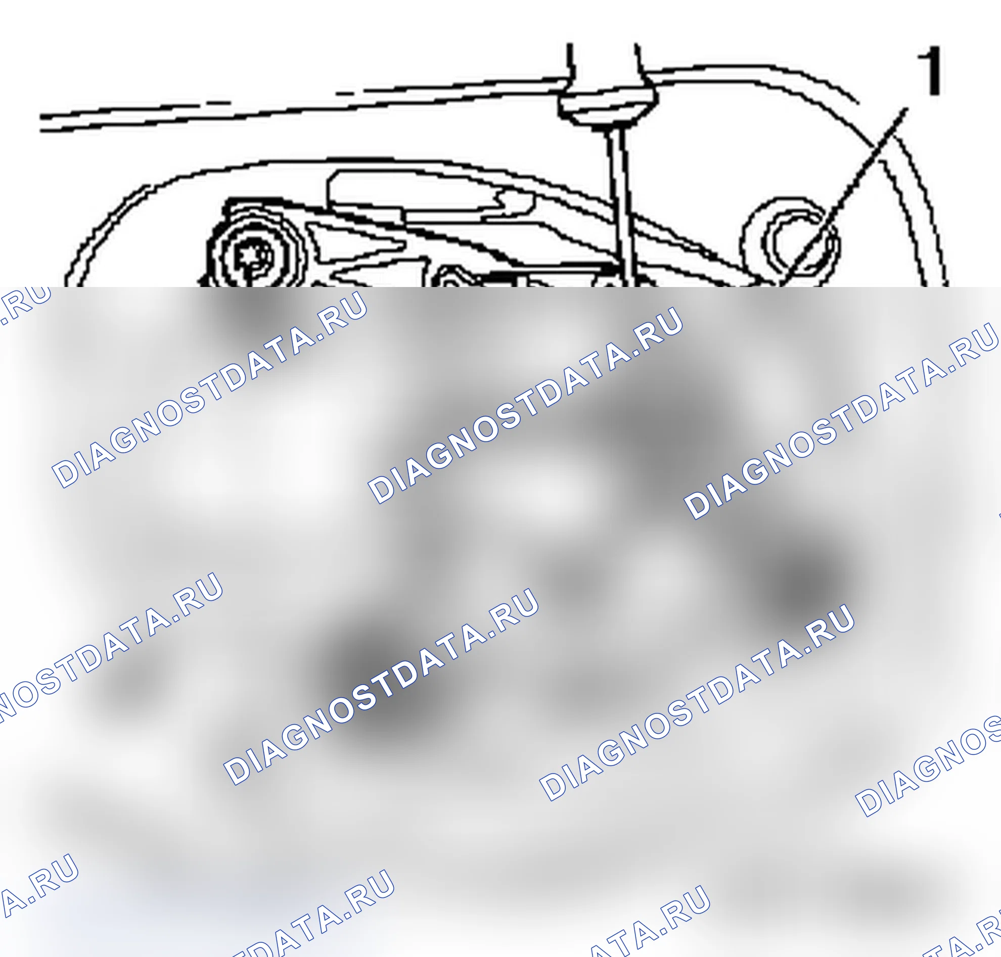Замена электромотора стеклоочистителя задней двери (модель F 06, F 25). Opel Combo C