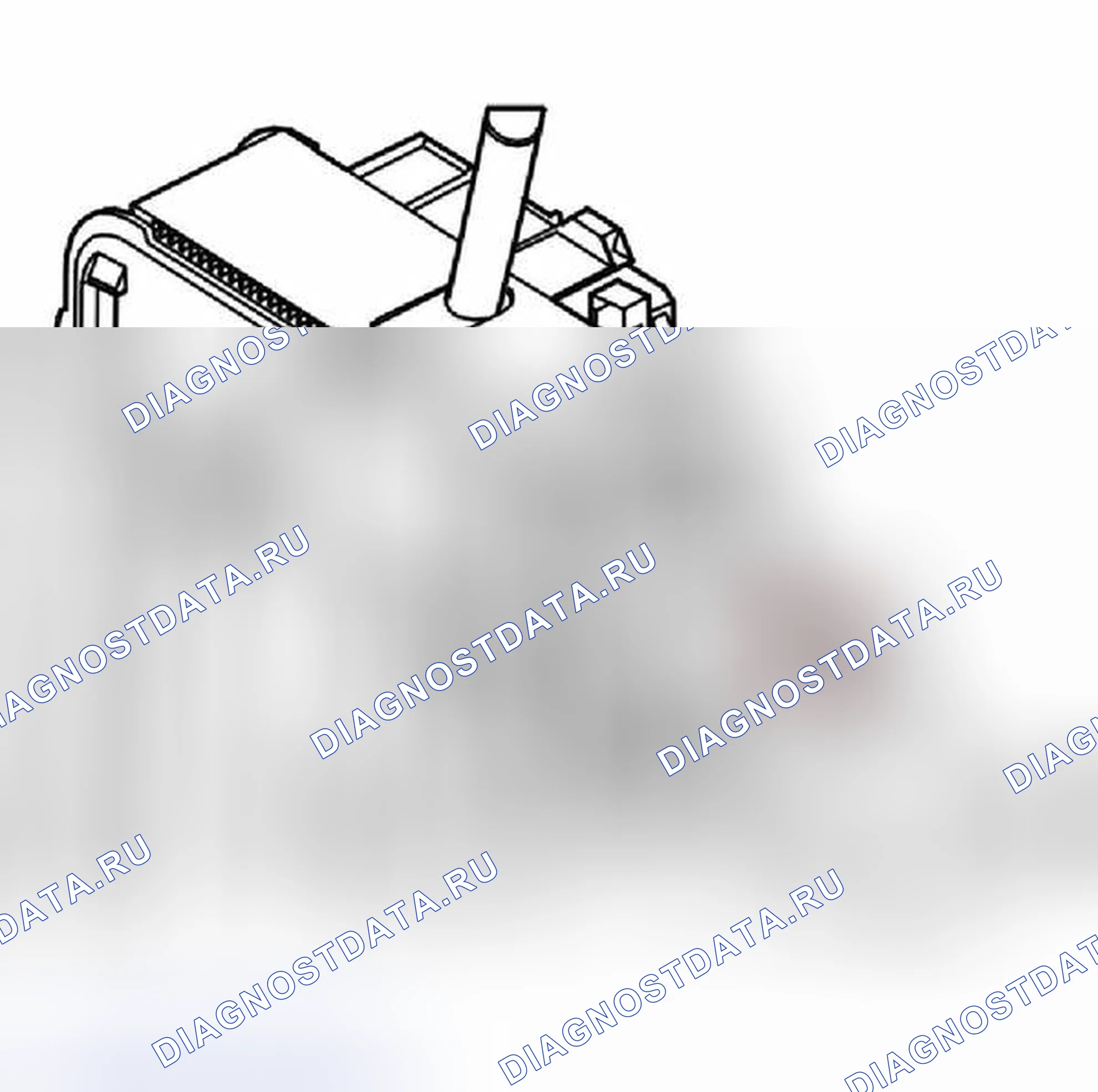 Рис. 186: Снятие защелок. Volvo S40 II