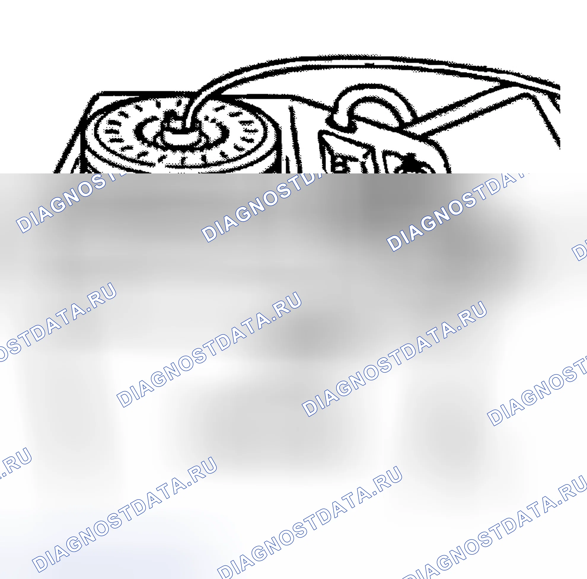 Рис. 367: Слив из гидротрансформатора. Audi A6 C5 рестайлинг