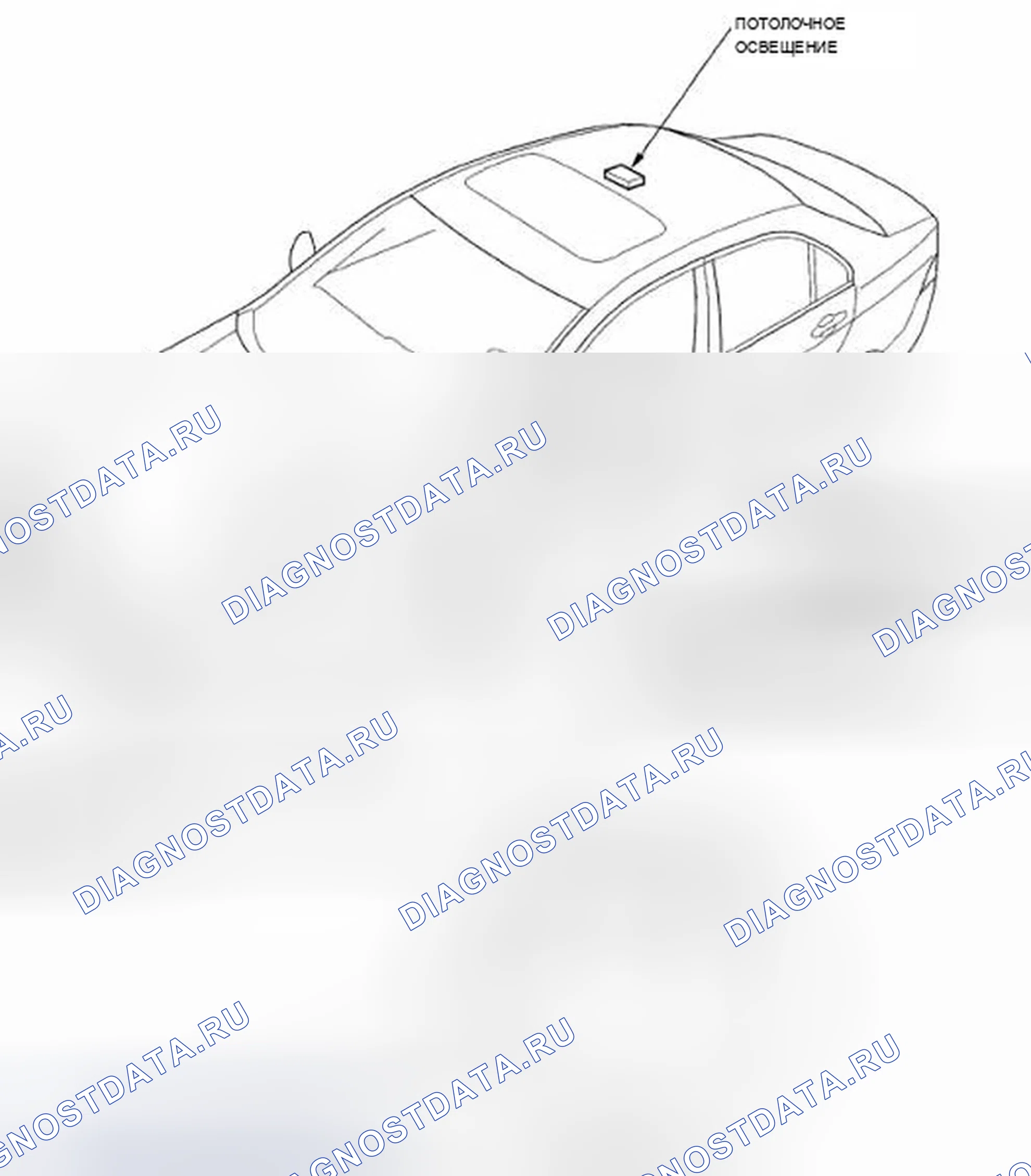 Рис. 1: Указатель расположения компонентов. Acura TSX I