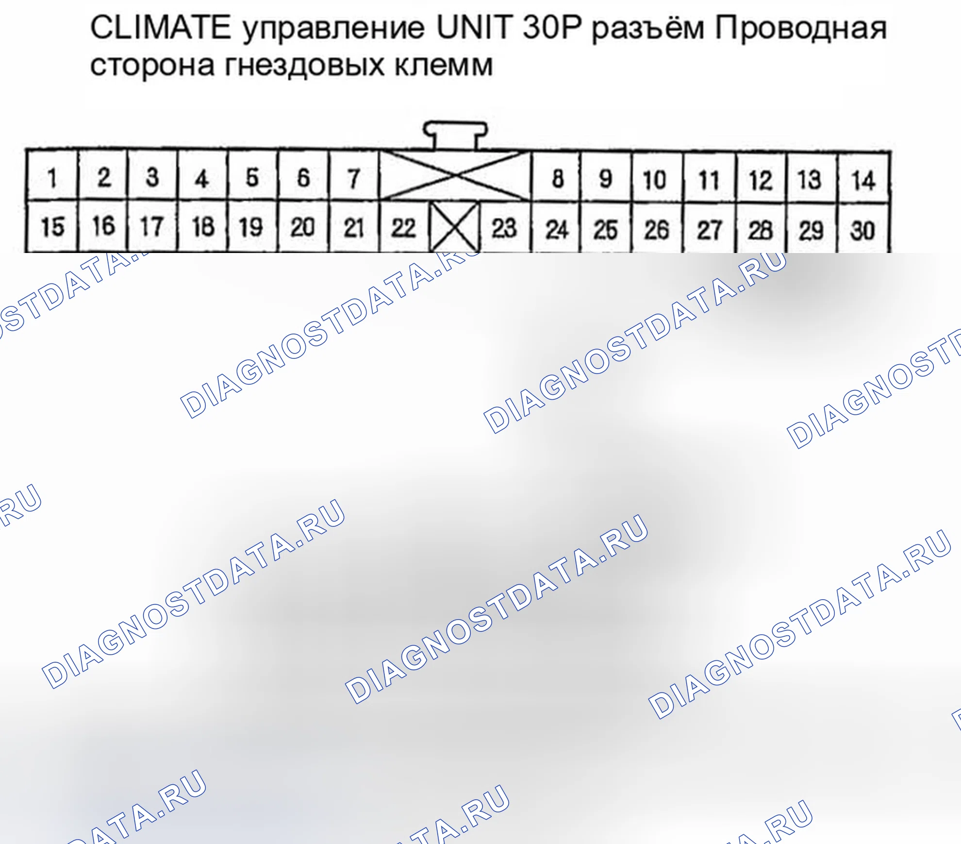 Рис. 7: расшифровка кода ошибки B1205, расшифровка кода ошибки B1206, расшифровка кода ошибки B1207: Кондиционирование или Climate управление Unit Потеря связи с управлением манометром. Honda Ridgeline I