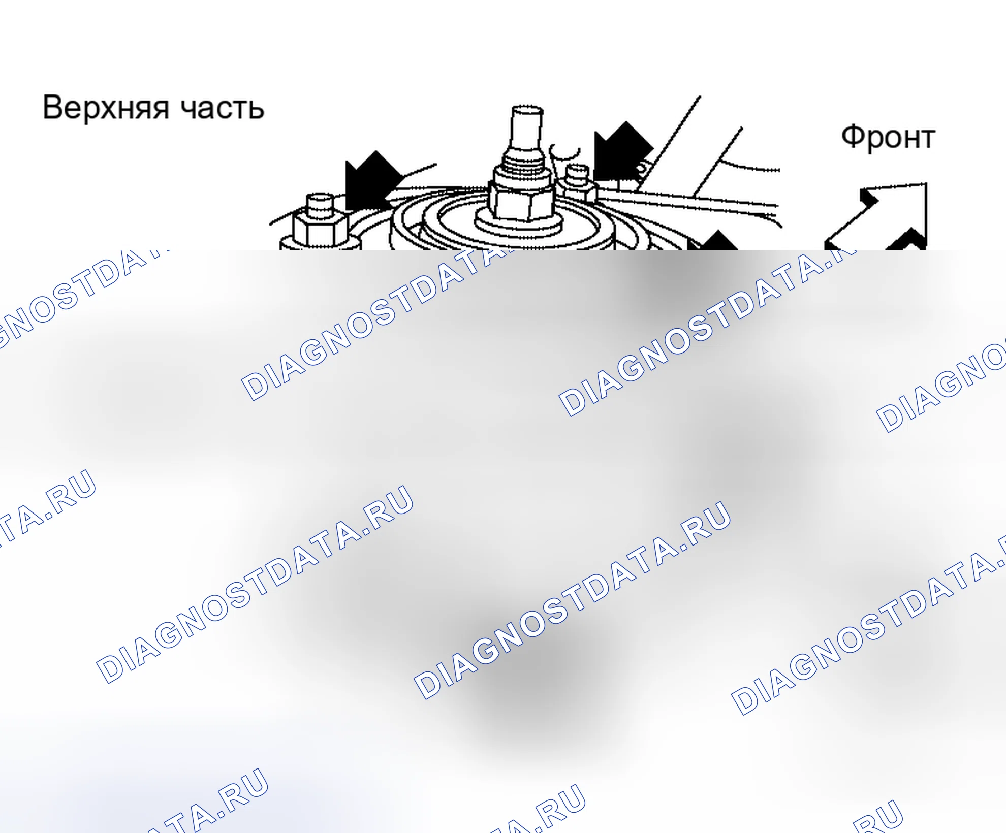 Рис. 21: ДЕМОНТАЖ. Nissan Frontier D22
