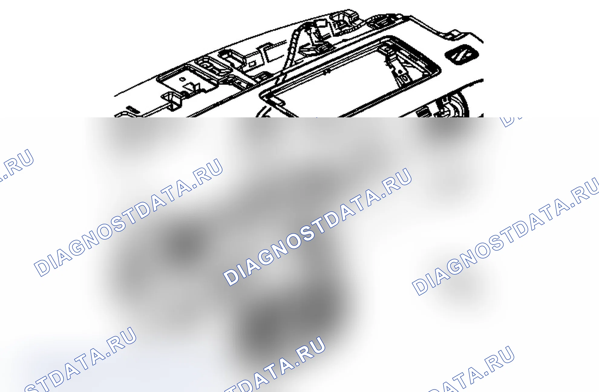 Рис. 23: Замена кабеля расширения радиоантенны (Avalanche/Escalade EXT). Chevrolet Tahoe III
