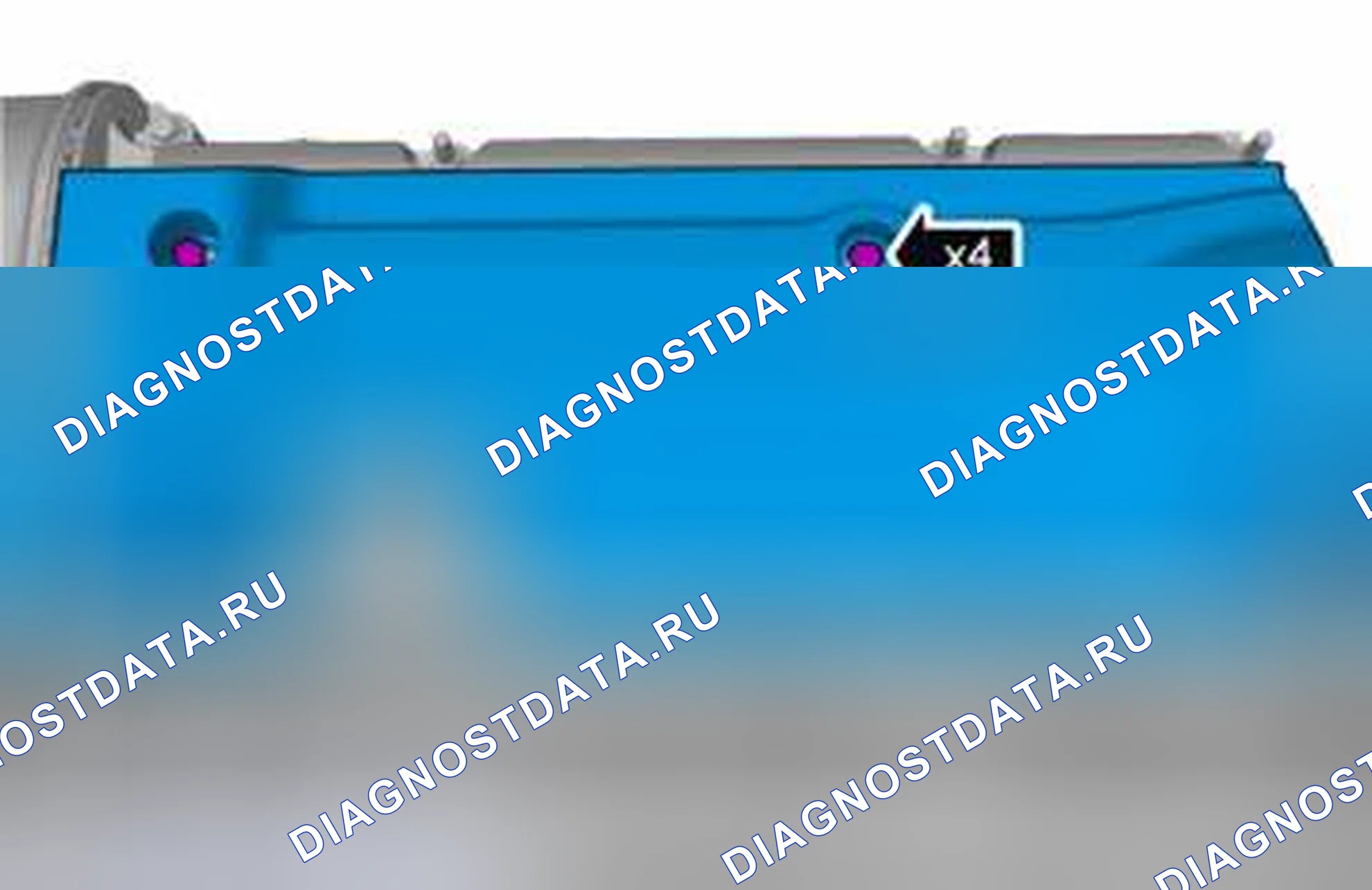 Рис. 58: КРЫШКА КЛАПАНА, ПРОДОЛЖЕНИЕ. Volvo V70 III