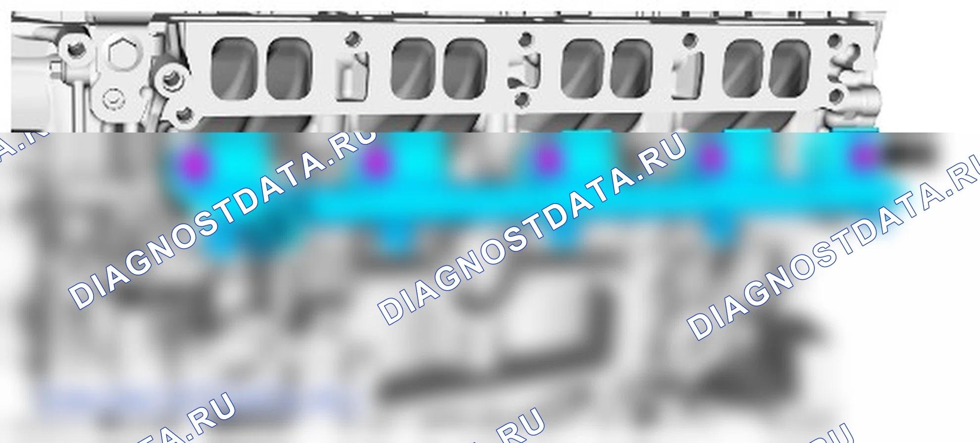 Разборка двигатель. Ford Mustang VI