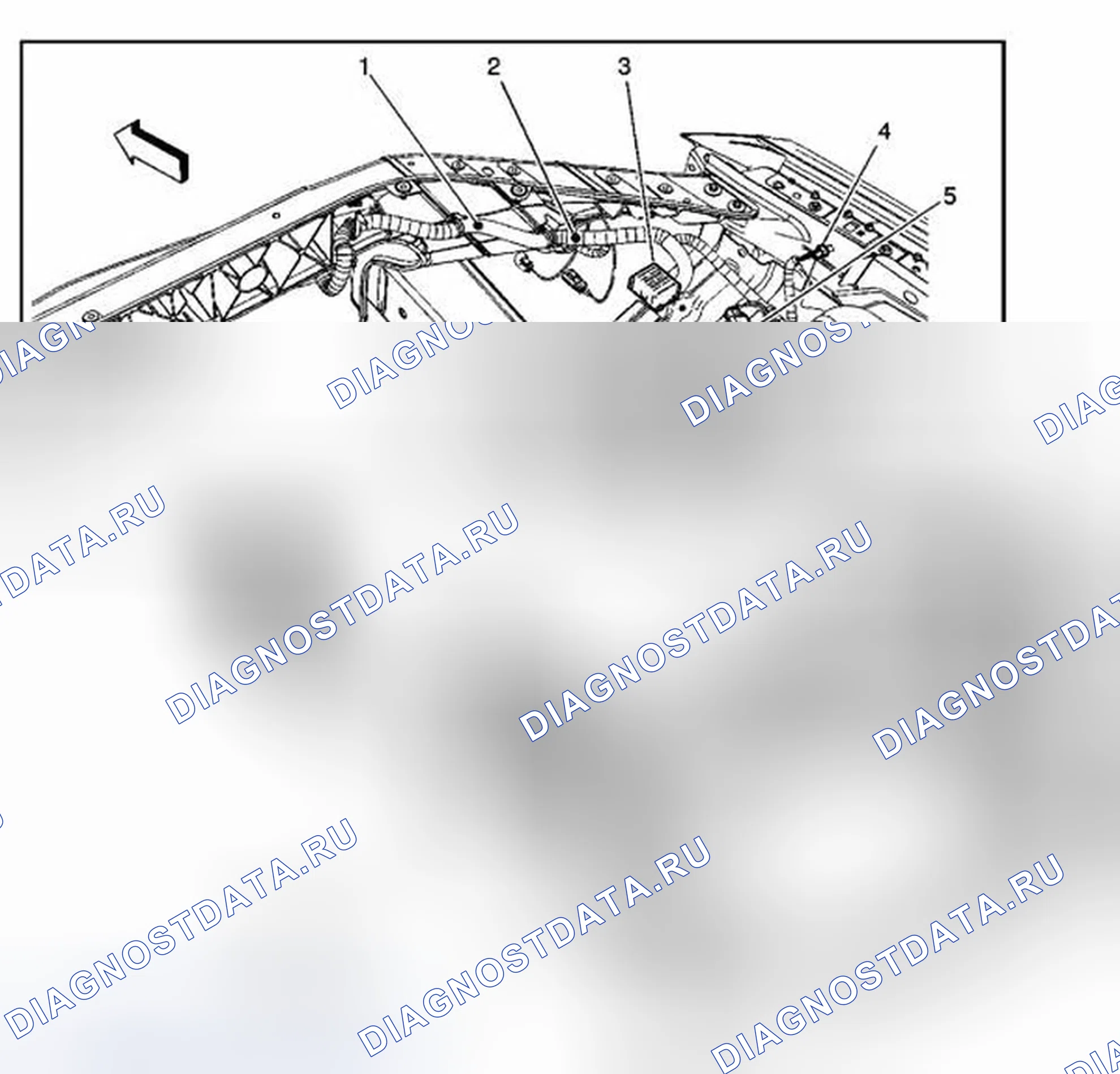 Рис. 5: ВИДЫ ПРОКЛАДКИ КАБЕЛЕЙ. Chevrolet Traverse I