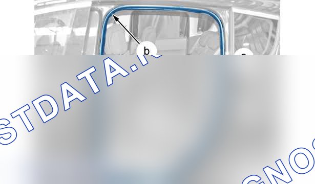 Снятие - Установка: уплотнители дверных проемов — c4cg02ad. Peugeot 3008 I
