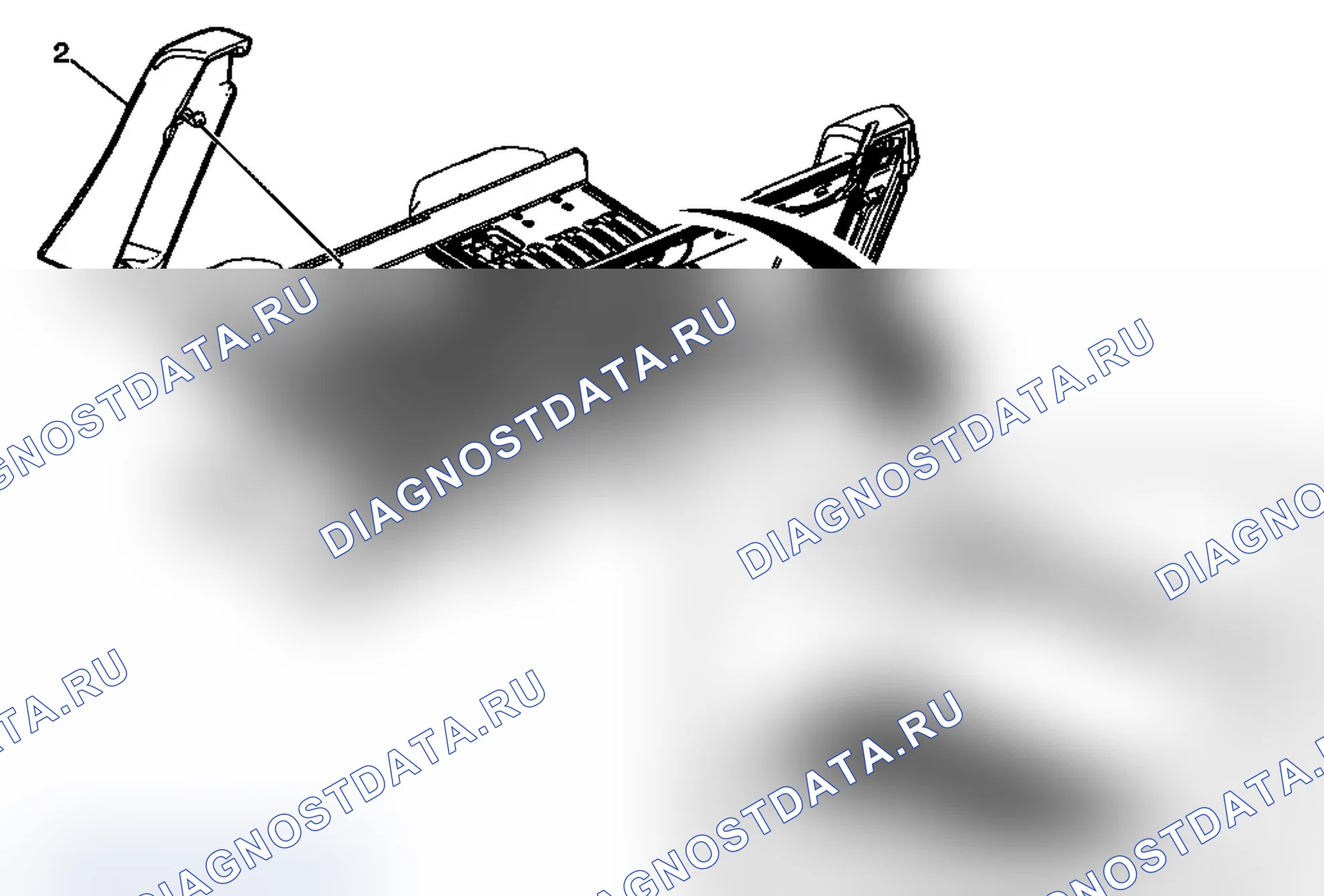Рис. 14: Замена подушки спинки заднего сиденья (седан и купе). Pontiac G6 I final