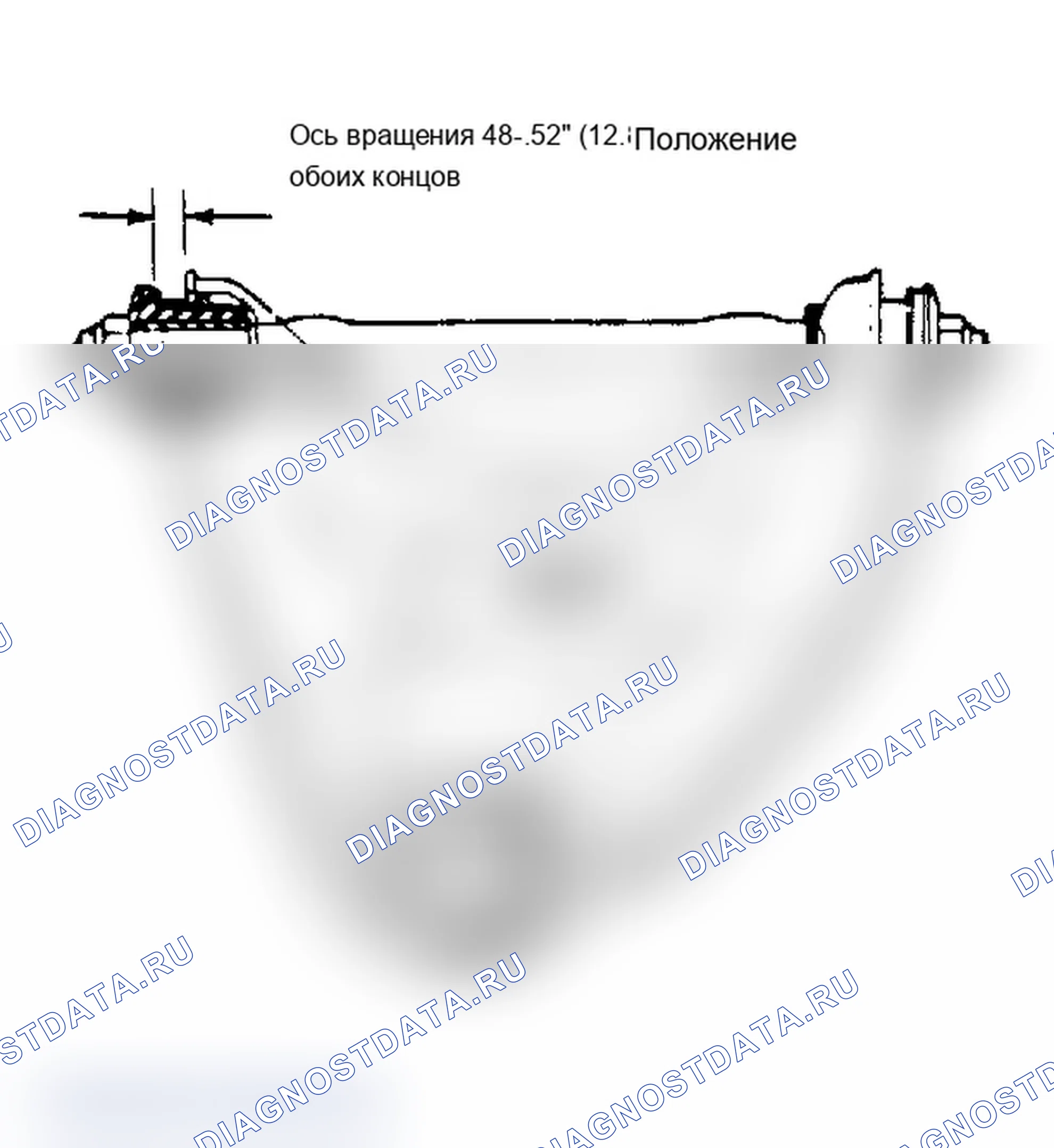 Рис. 16: Позиционирование втулки верхнего рычага управления. Chevrolet Cab & Chassis K30 
