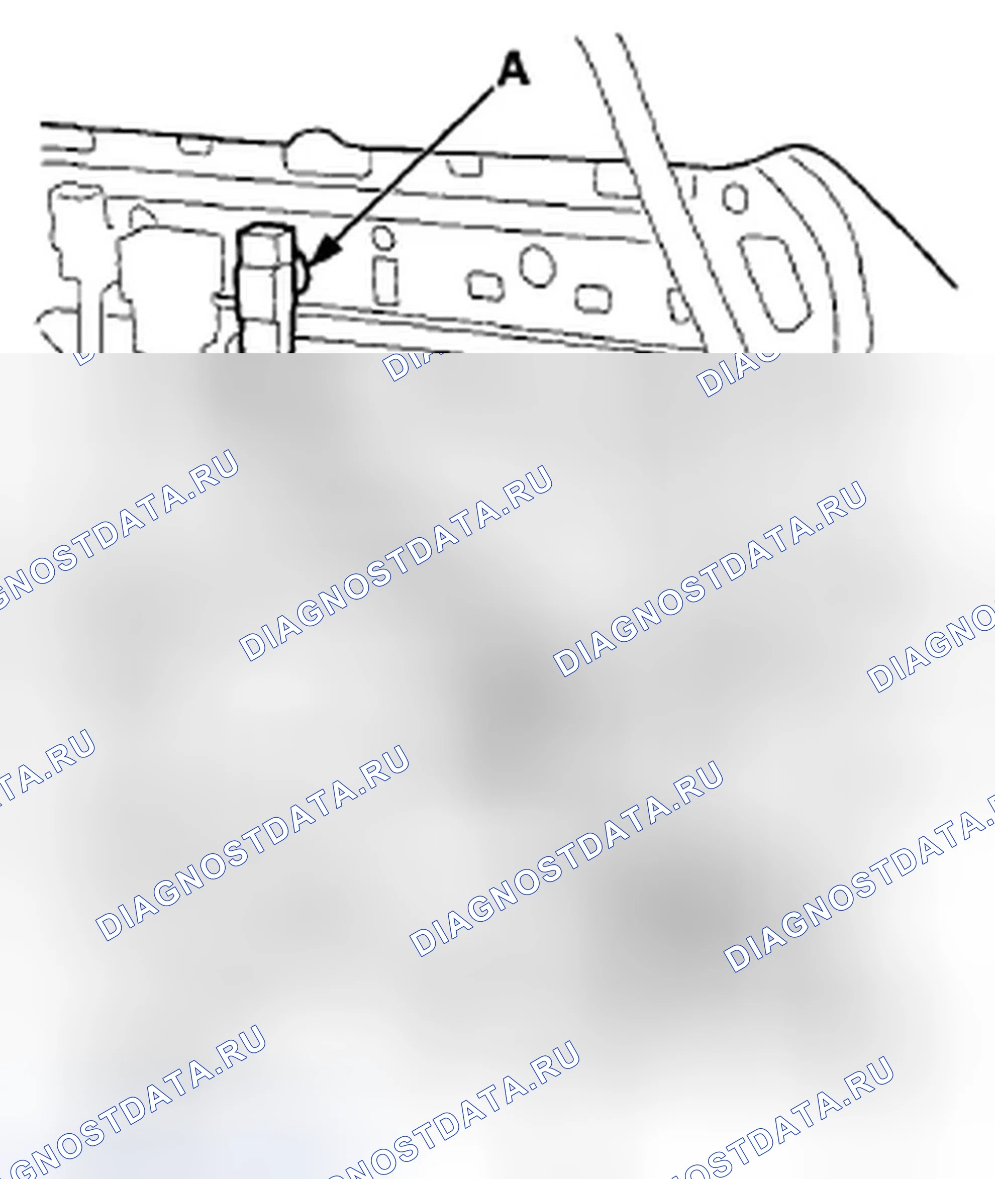 Рис. 82: Сиденье пассажира (сиденье с ручным управлением). Honda Accord VIII