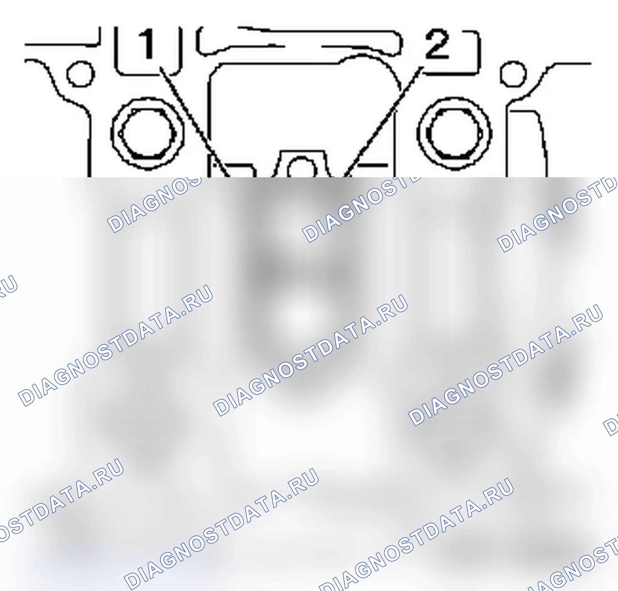 Проверка зазора подшипника шатуна (с помощью полосы Plastigage). Opel Combo C