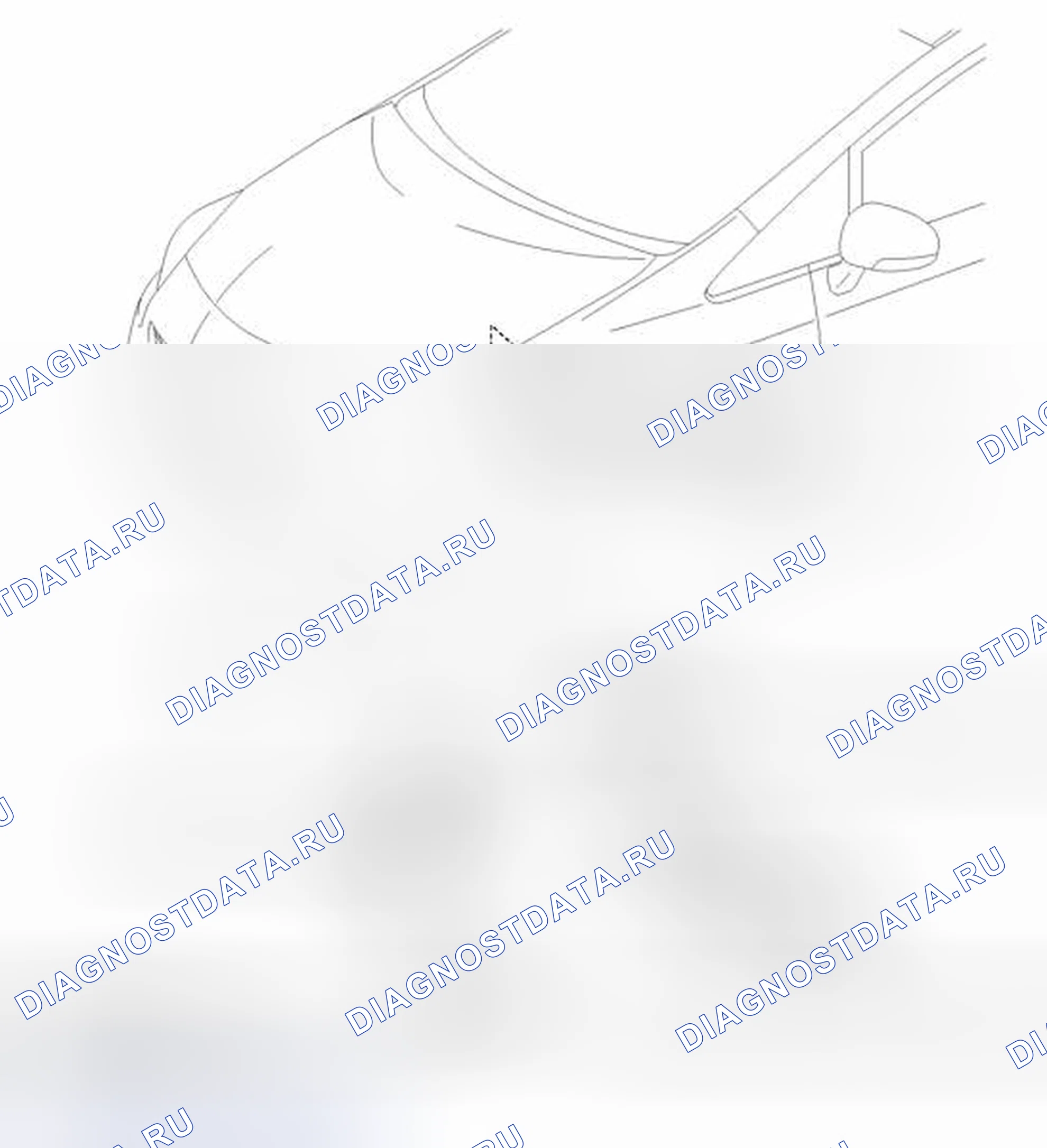 Рис. 697: ИЛЛЮСТРАЦИЯ. Toyota Prius PHV pre-III