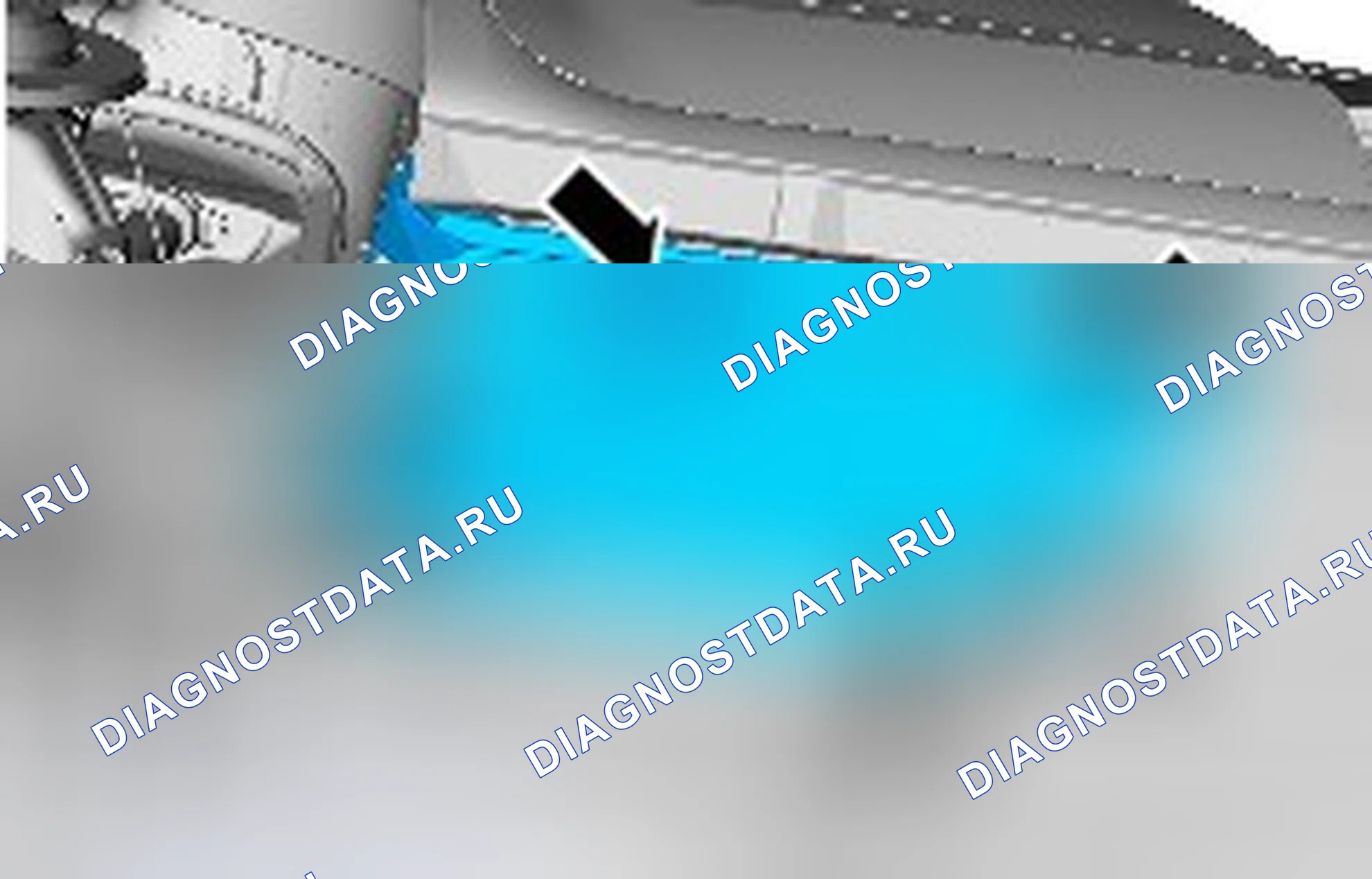 Как снять и установить привод отпускания стояночного тормоза. Ford Mondeo IV рестайлинг
