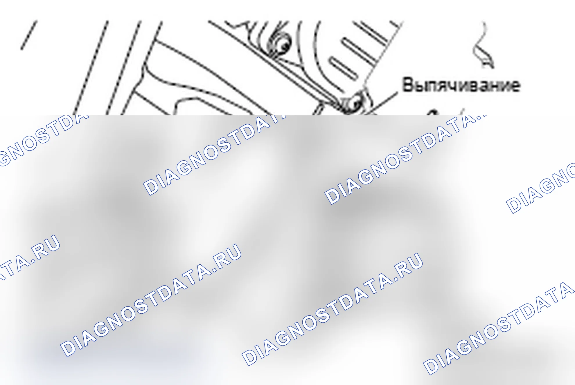 Рис. 31: >> A <<ПРОКЛАДКА ТРУБЫ рециркуляция отработавших газов/ОПОРА КЛАПАНА рециркуляция отработавших газов/ОПОРА рециркуляция отработавших газов ОСТАВАЙТЕСЬ B/ОПОРА рециркуляция отработавших газов ОСТАВАЙТЕСЬ A/ПРОКЛАДКА ТРУБЫ рециркуляция отработавших. Mitsubishi Lancer Ralliart X рестайлинг