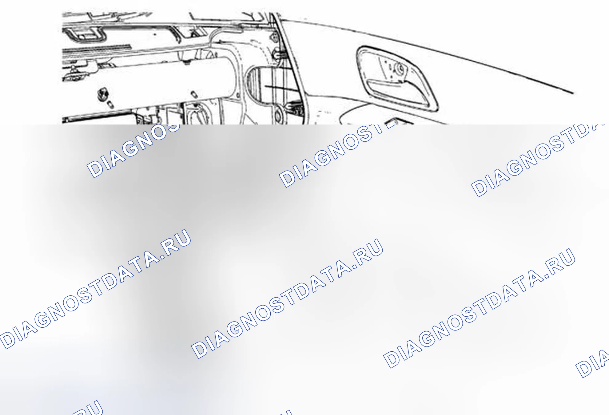 Рис. 41: Замена модуля управления мобильным телефоном. Chevrolet Cruze I рестайлинг