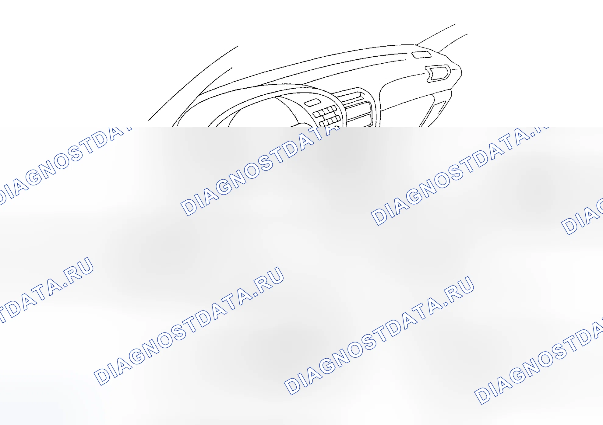 Рис. 6: РАСПОЛОЖЕНИЕ КОМПОНЕНТОВ. Toyota Celica T180
