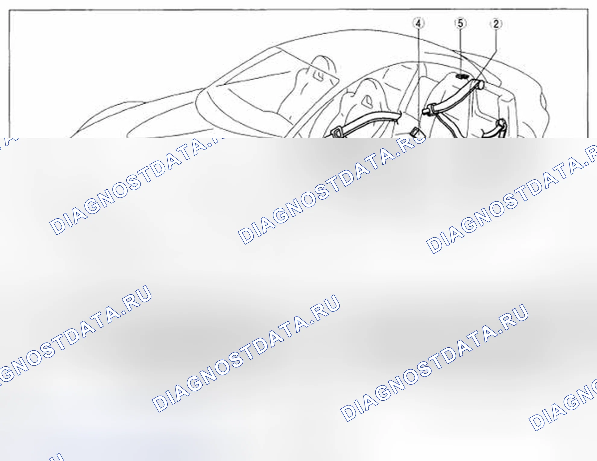Рис. 1: ИНДЕКС МЕСТОПОЛОЖЕНИЯ. Mazda RX-8 I рестайлинг