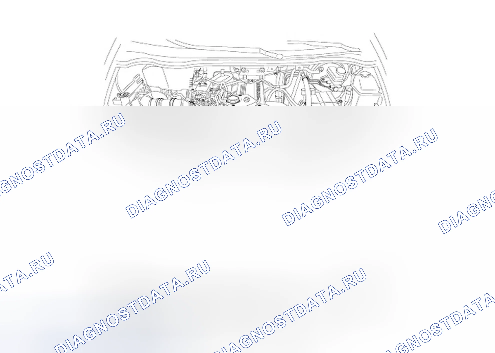 Расположение компонентов и компонентов. Hyundai H-1 A1