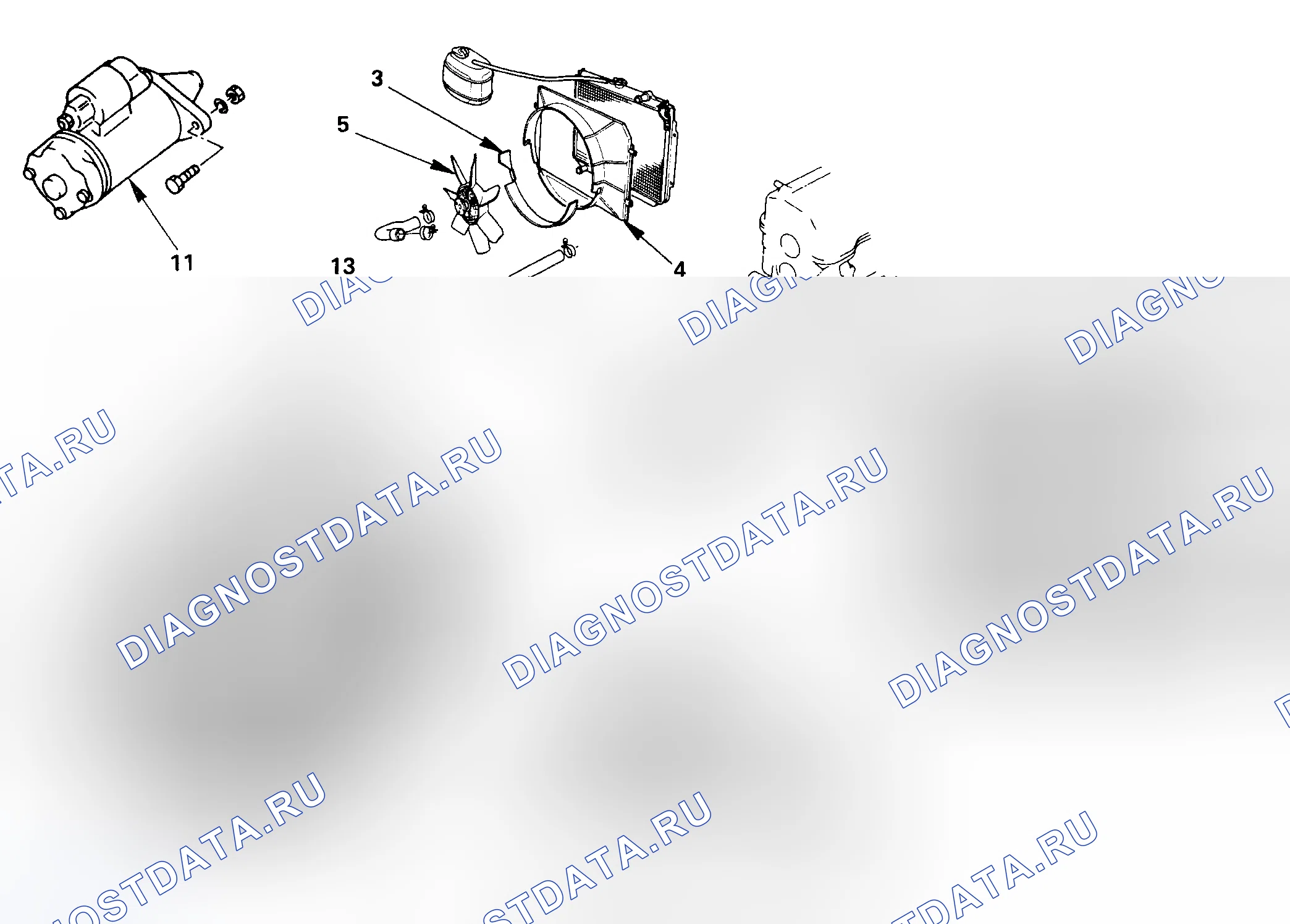 Рис. 1: ПРОКЛАДКА ПРИВОДНОГО РЕМНЯ (2.6L). Geely Coolray I