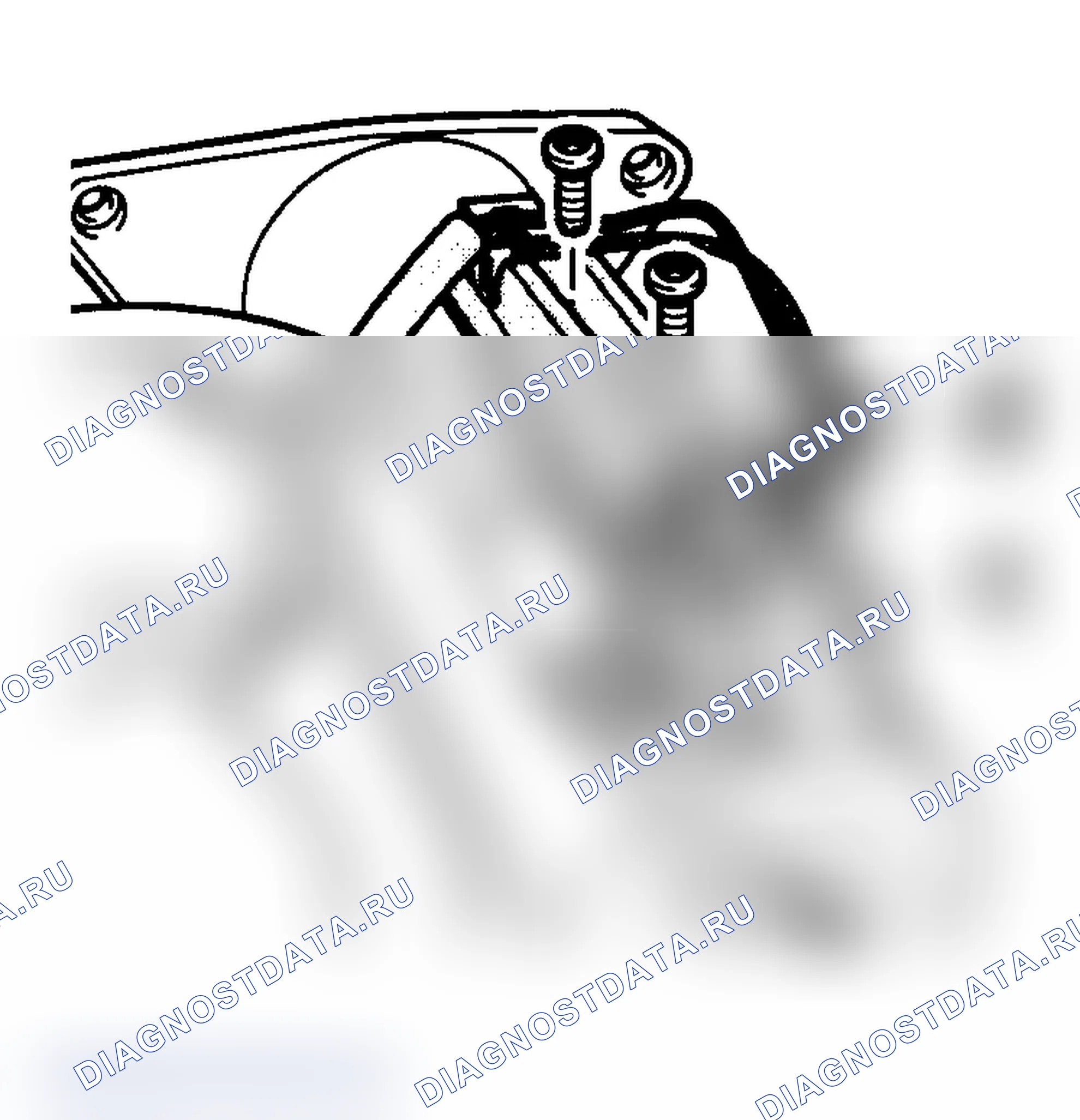 Рис. 48: Демонтаж микропереключателей. Porsche 911 GT2 996