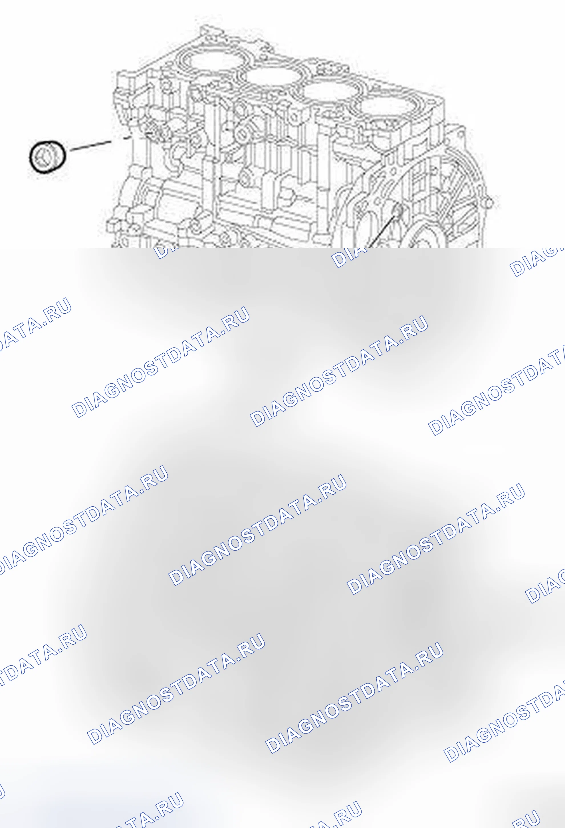 Рис. 807: ОПИСАНИЕ механической части двигателя. Dodge Dart PF