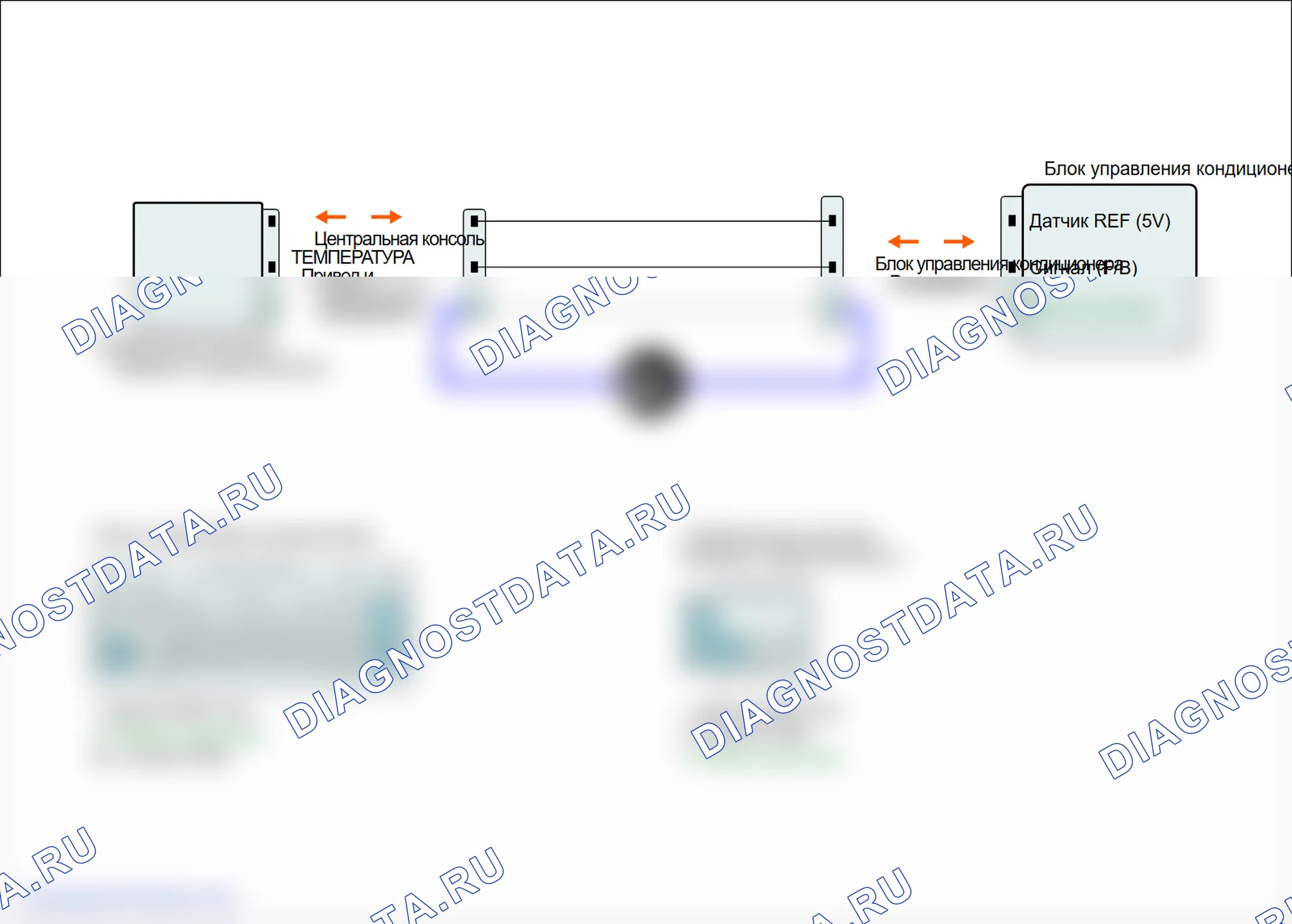 B1280: Потенциометр переключения воздушной смеси короткий (высокий) консоль. Hyundai Genesis BH