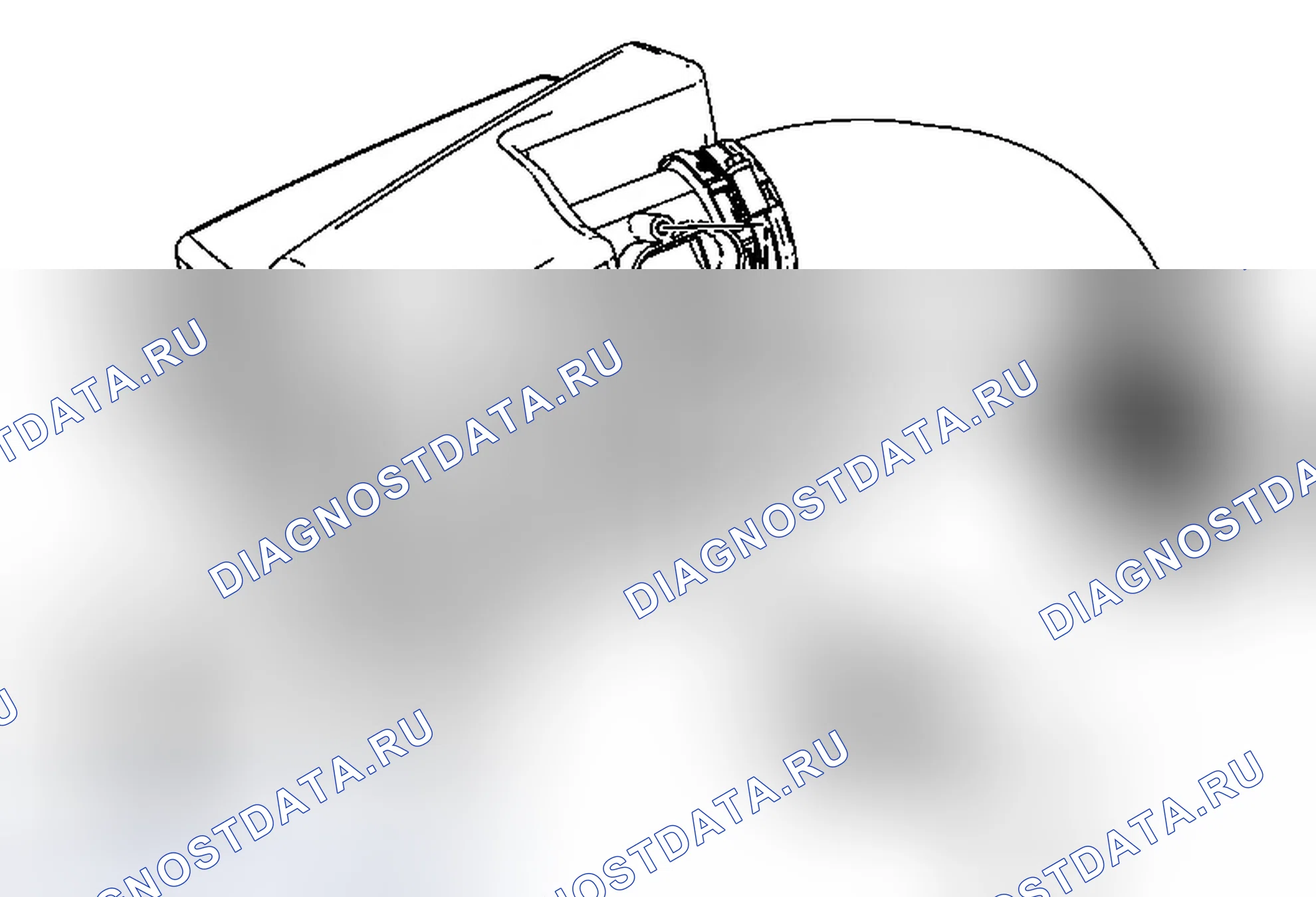 Рис. 45: Замена датчика массового расхода воздуха. Chevrolet Cruze I рестайлинг