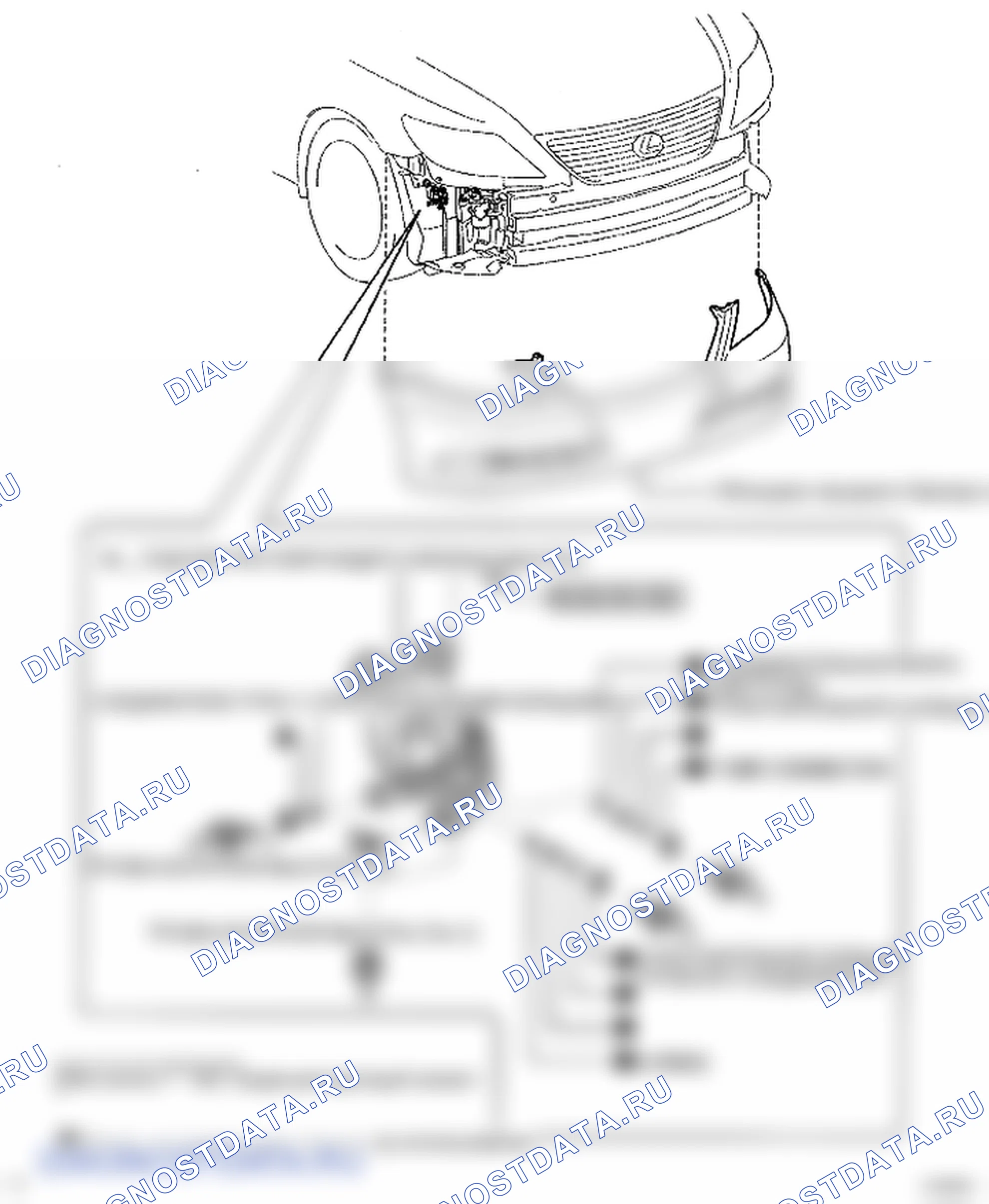 Рис. 103: КОМПОНЕНТЫ. Lexus LS IV