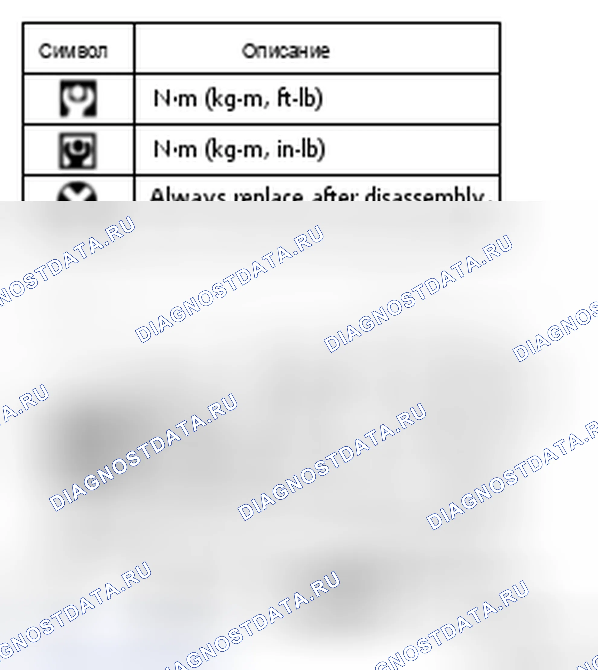 Рис. 7: ДЕМОНТАЖ. Honda Passport I
