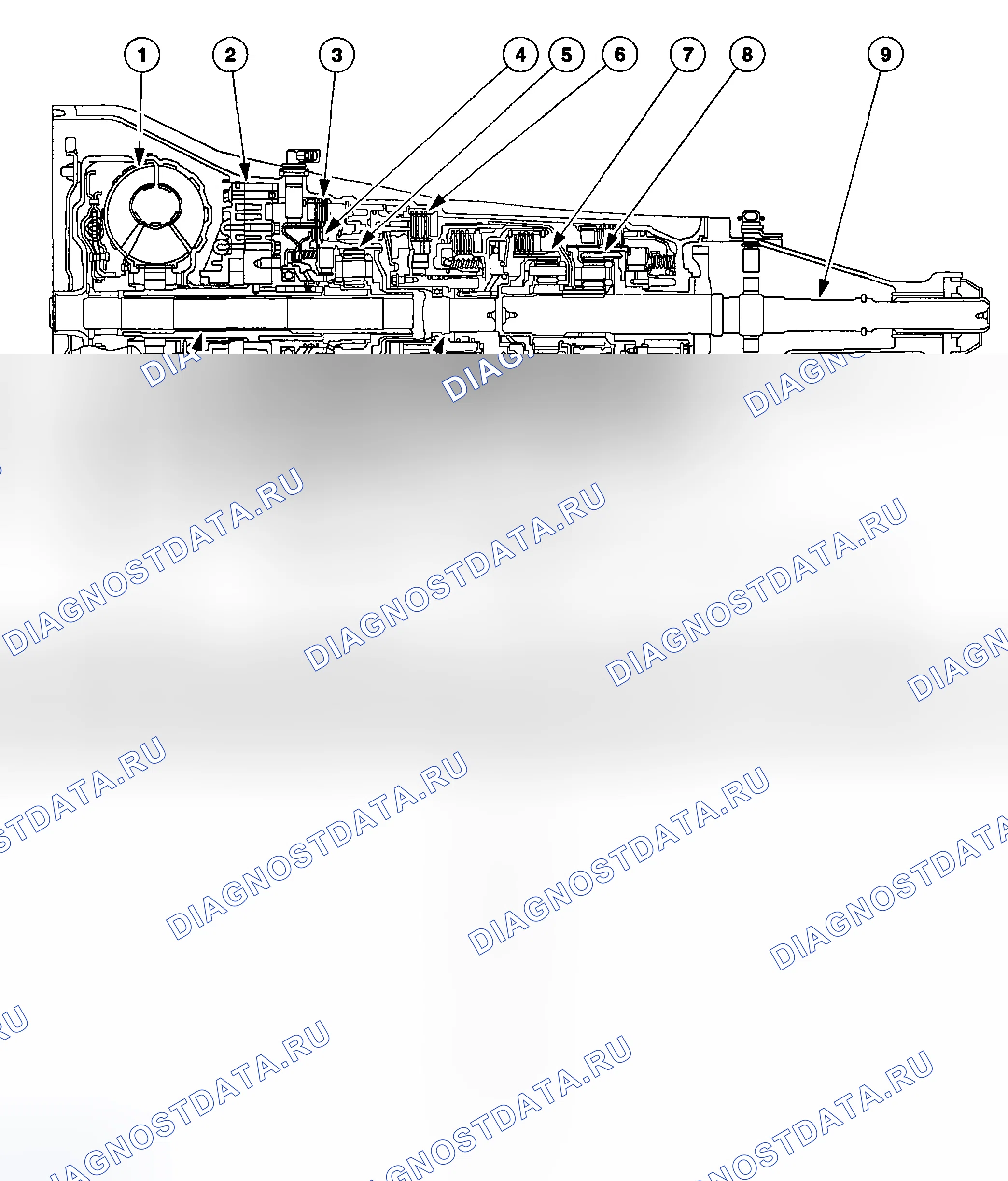 Рис. 1434: ОСНОВНЫЕ КОМПОНЕНТЫ И ФУНКЦИИ. Ford Pickup F250 Super Duty I