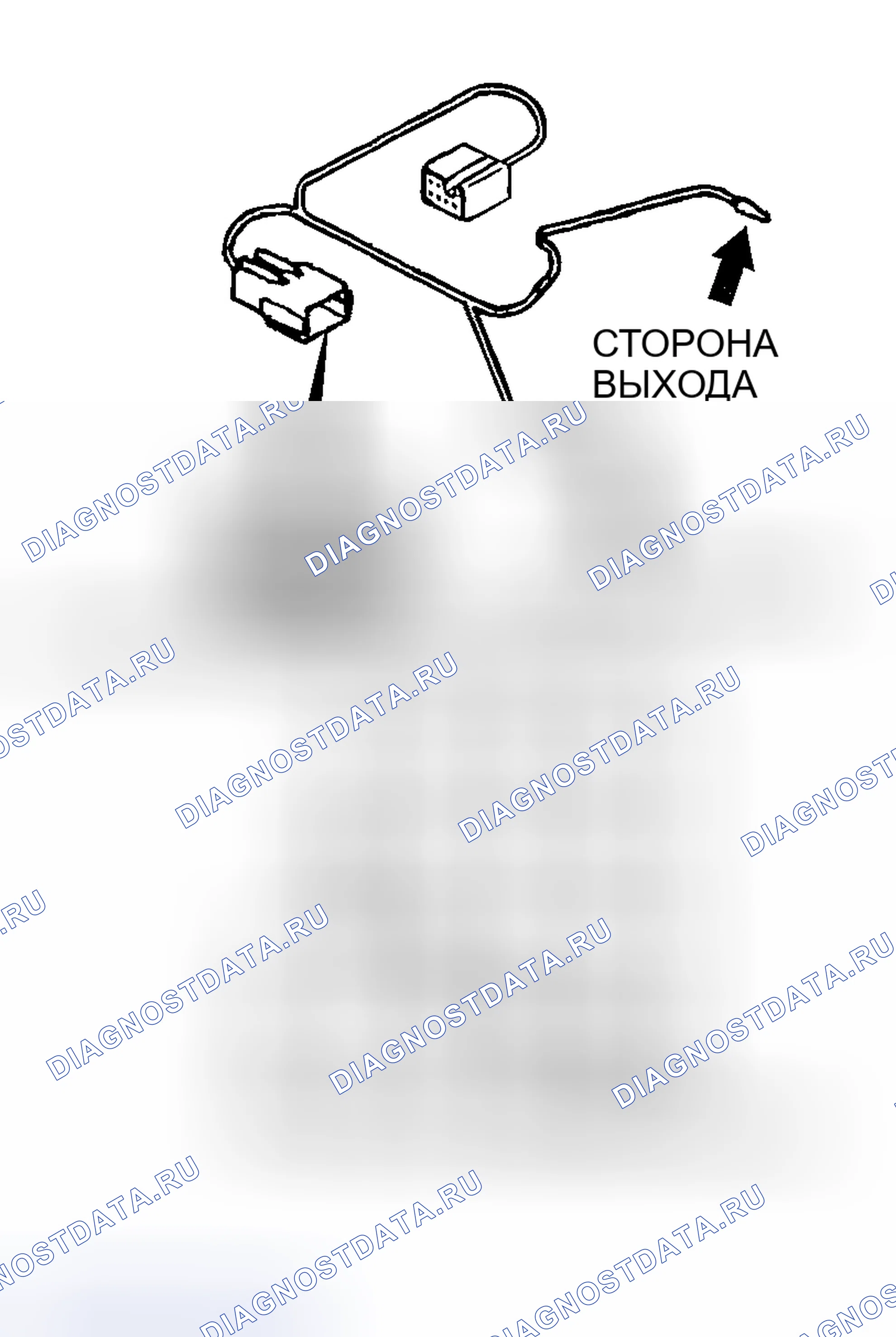 Рис. 746: СТОРОНА ВЫХОДА. Honda Edix I