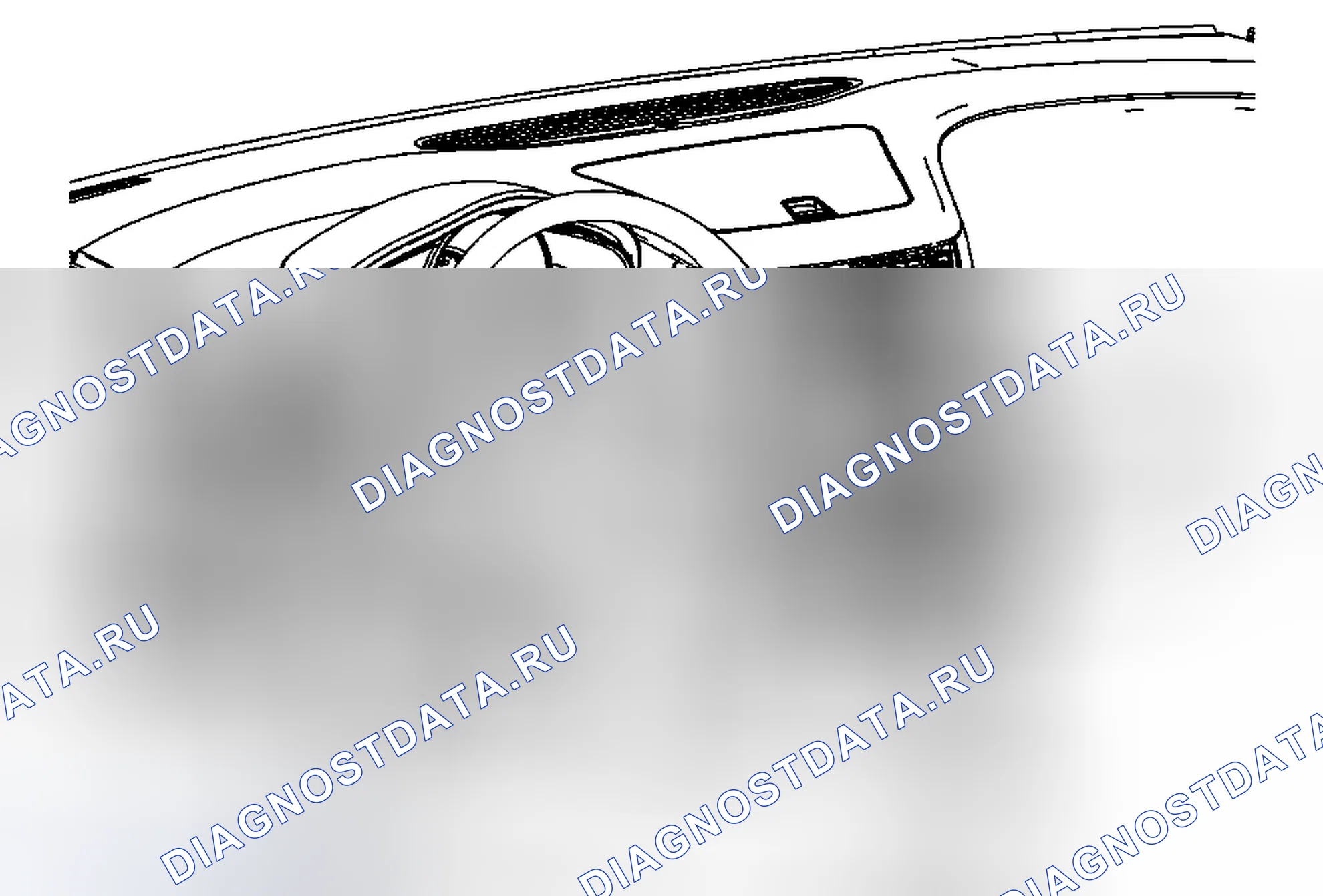 Рис. 51: Замена панели коленного болта водителя. Chevrolet Malibu VII