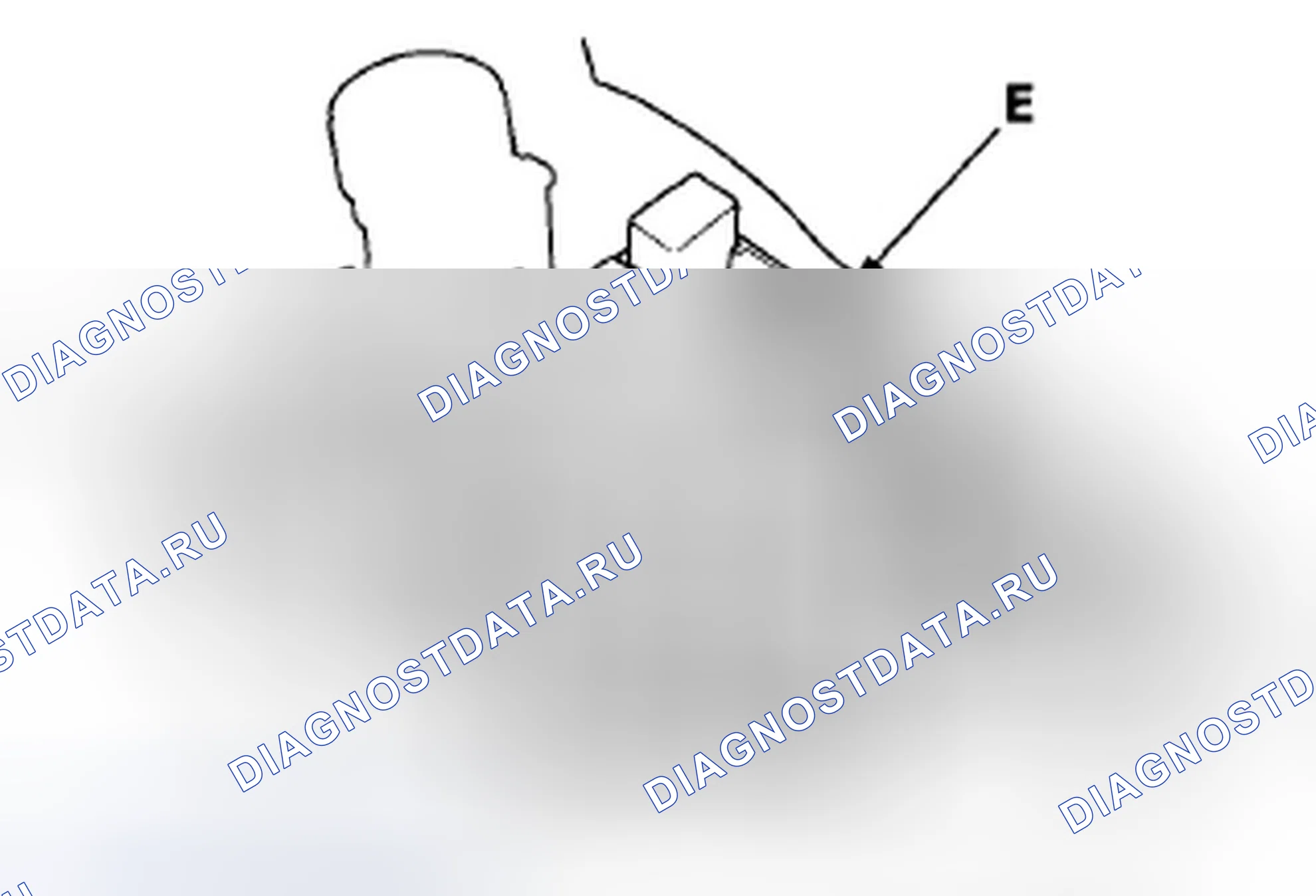 Рис. 567: P0135 расшифровка кода ошибки: неисправность цепи нагревателя датчика A/F (датчик 1). Honda Civic VIII