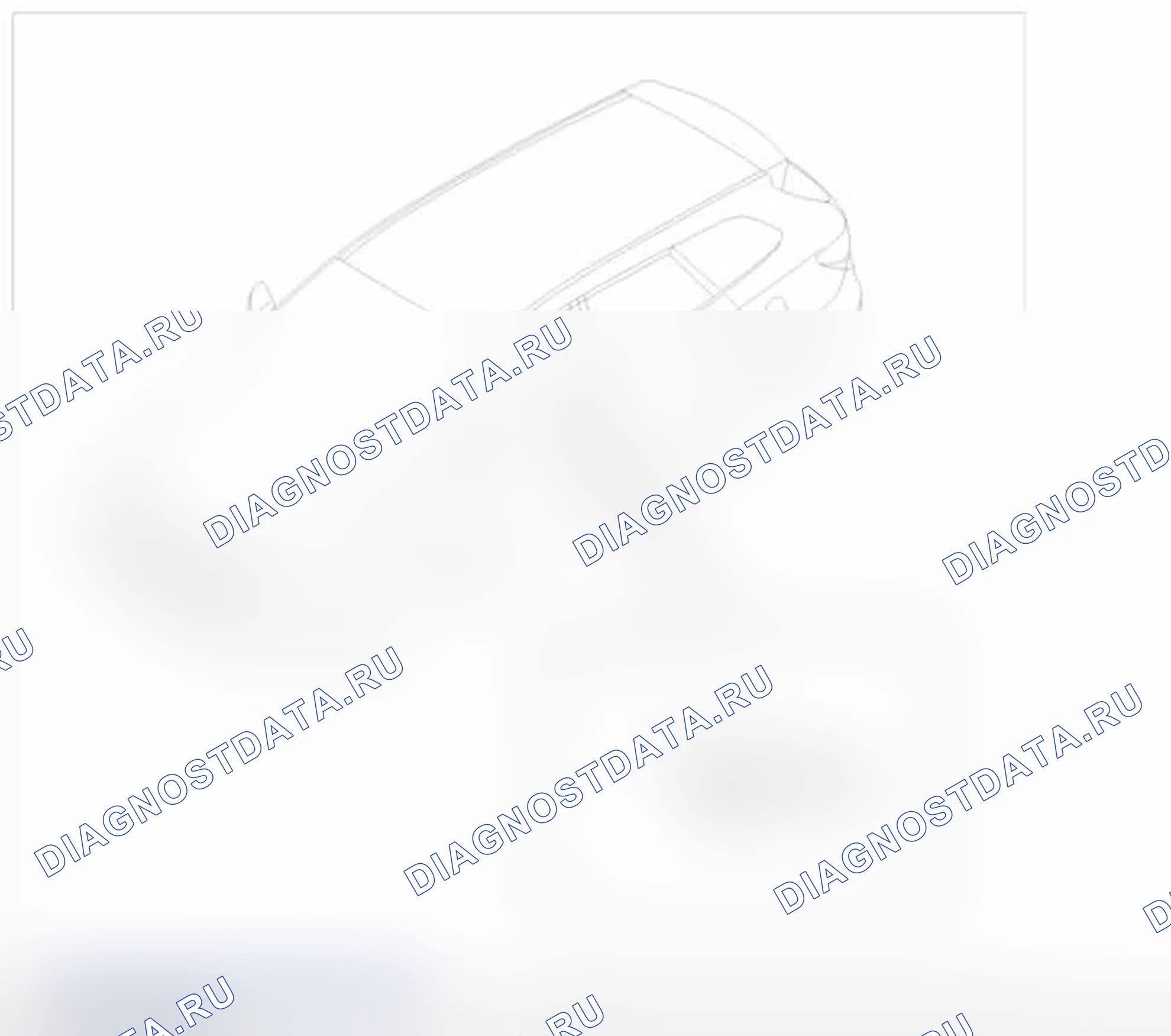 Рис. 26: Расположение компонентов. Hyundai Santa Fe III
