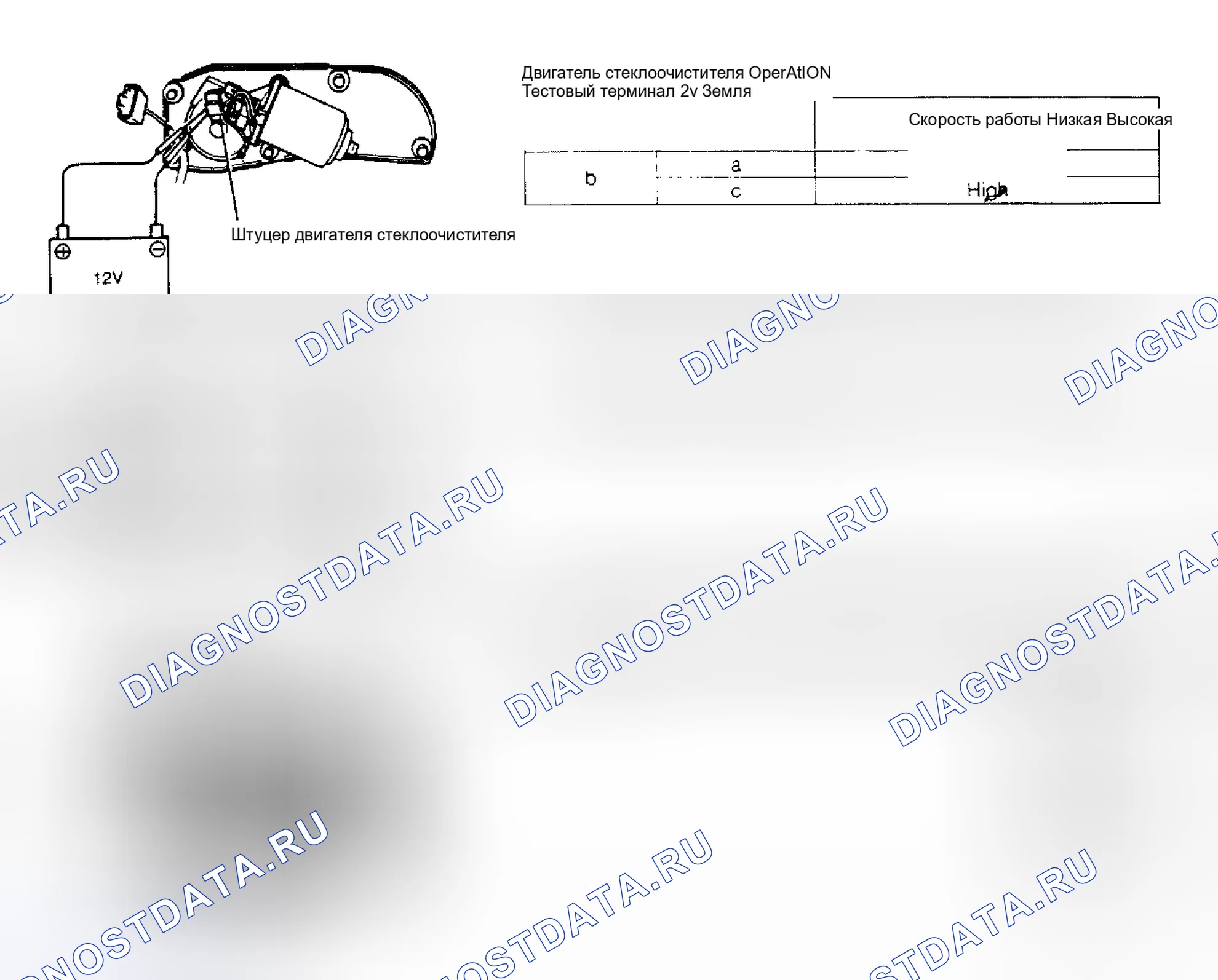 Рис. 1: электросхемы. Mazda MPV V