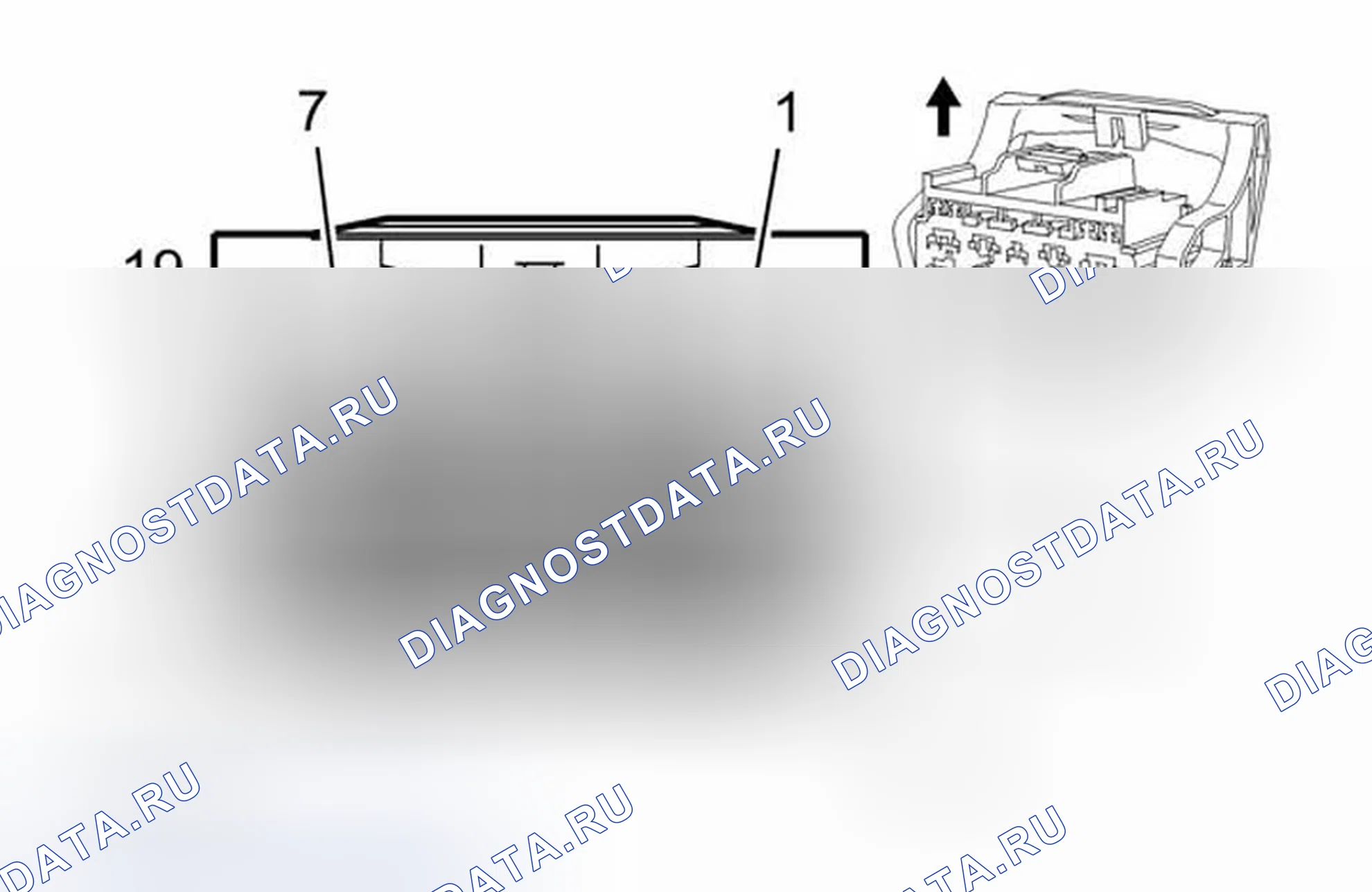 Рис. 189: X206 Привязные ремни к приборной панели. Chevrolet Equinox II