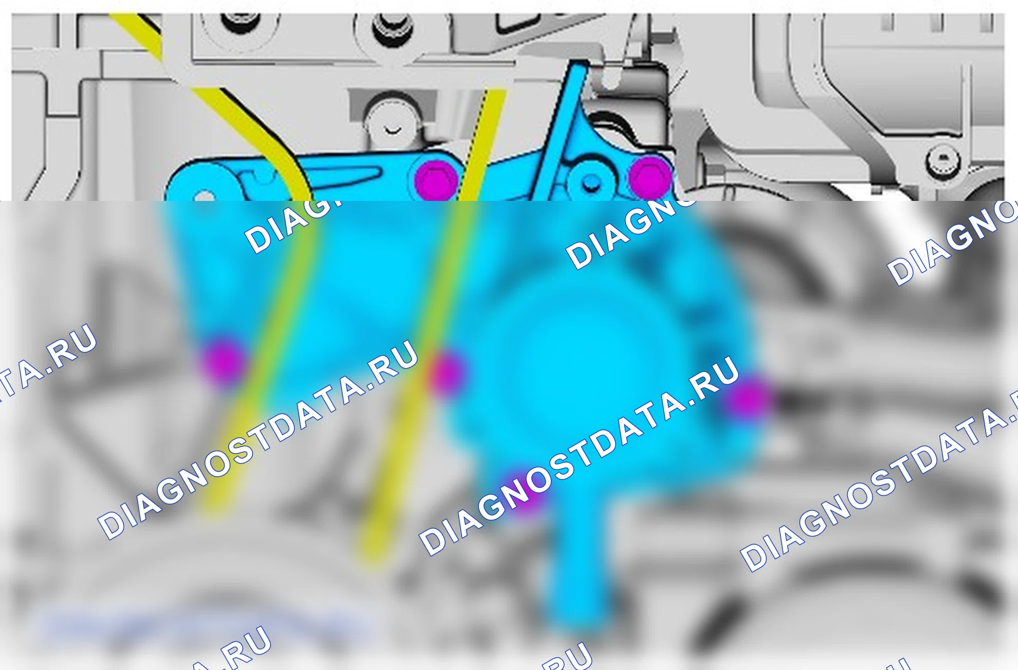 Как снять и установить насос охлаждающей жидкости. Ford Galaxy III