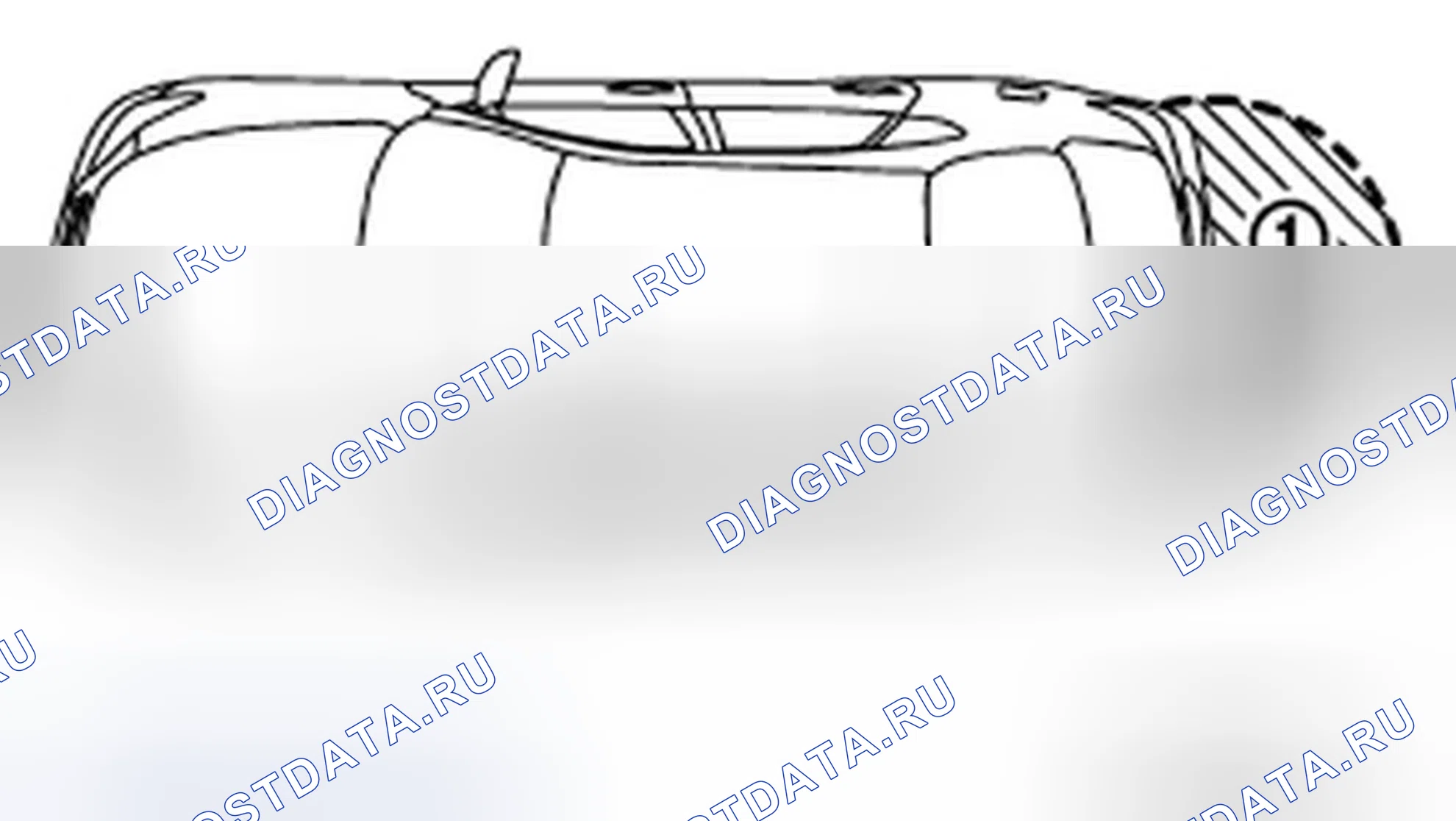 Рис. 82: ЗОНА ОБНАРУЖЕНИЯ АНТЕННЫ С ВНЕШНИМ КЛЮЧОМ. Infiniti M37 IV