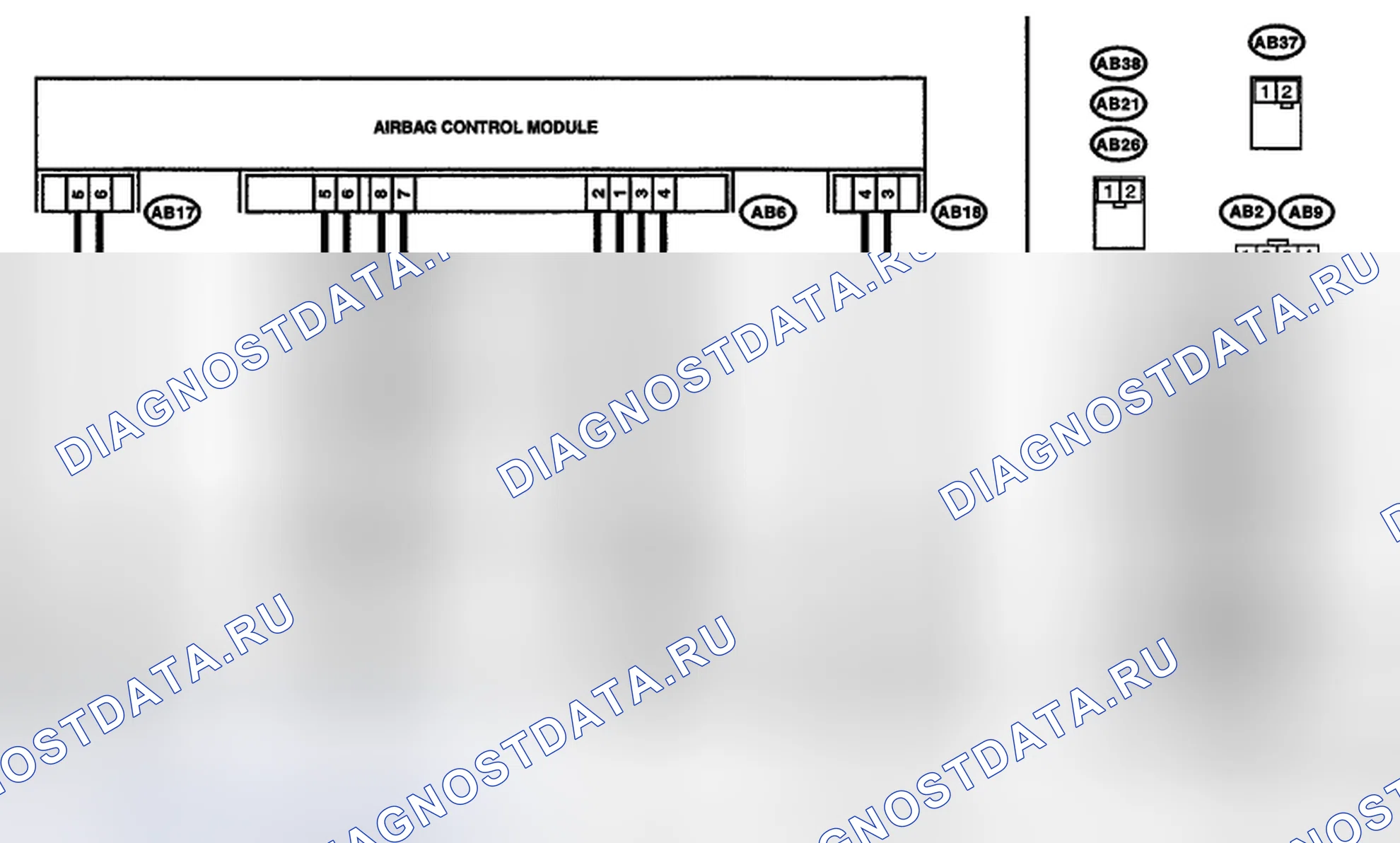 Рис. 115: электросхема. Subaru Impreza GH
